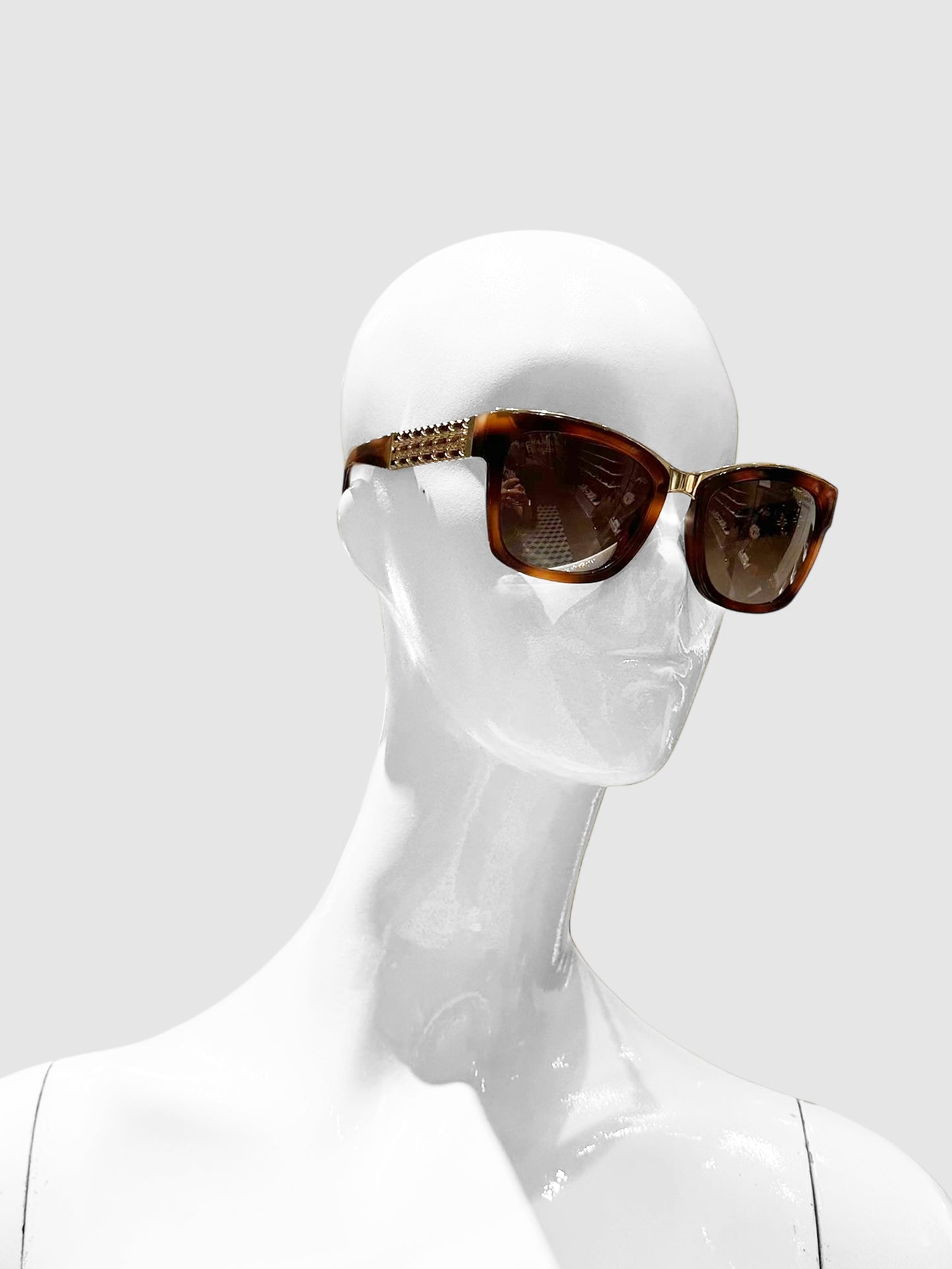 Tortoiseshell Square Sunglasses