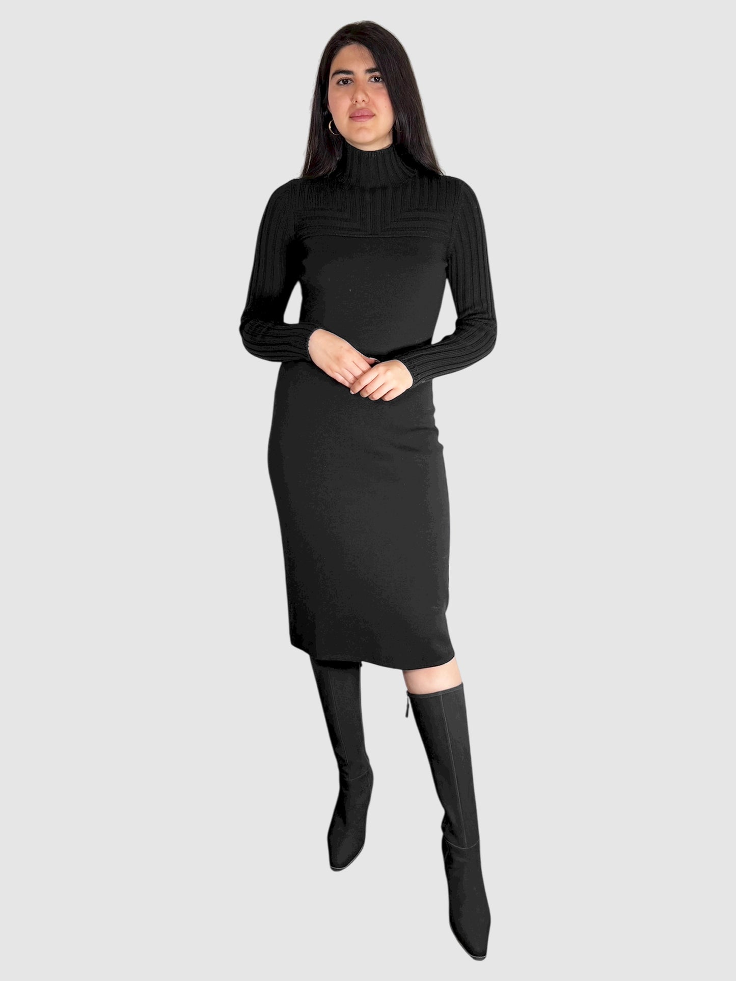 Knit Sweater Dress