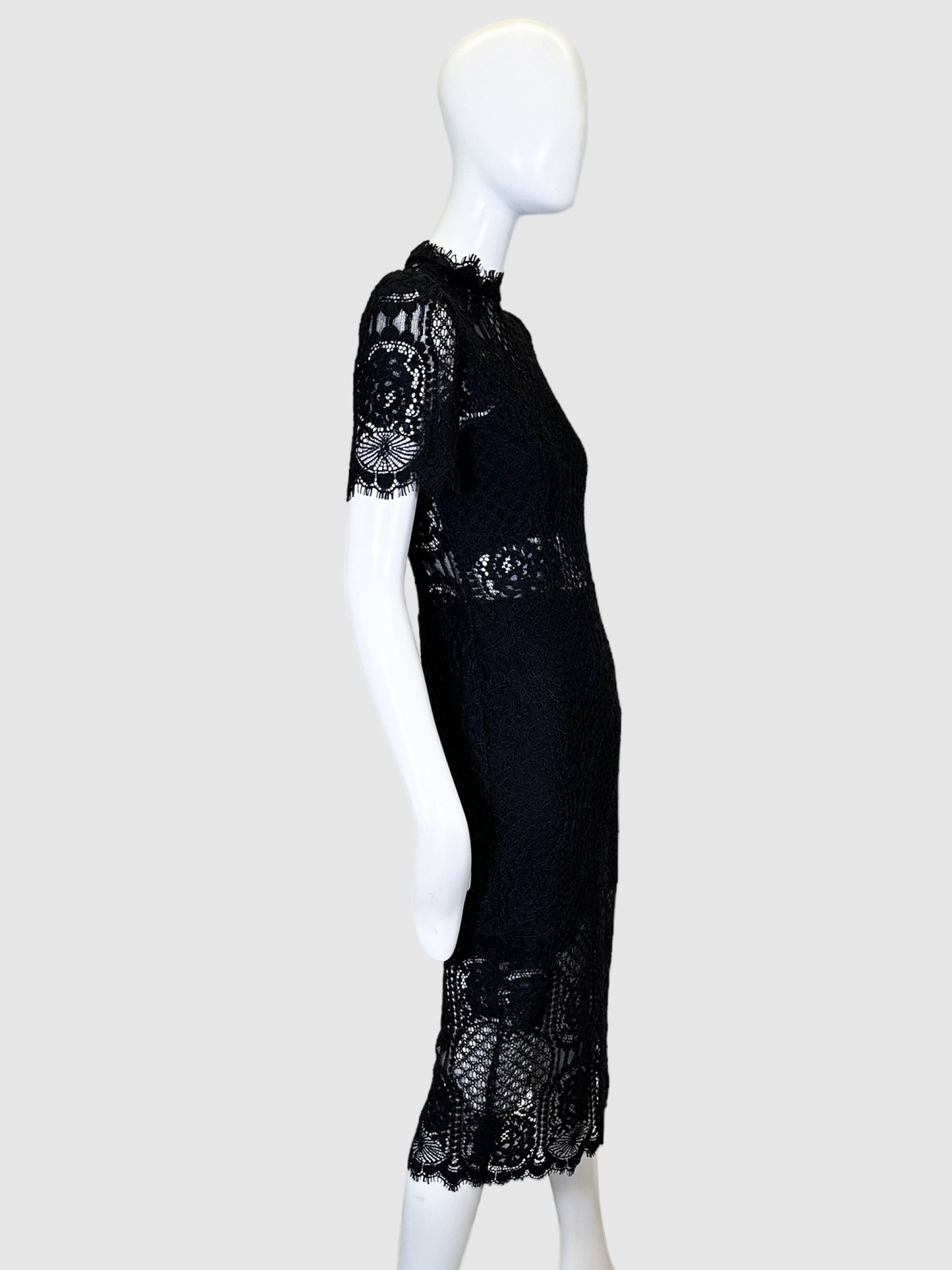 Alexis Lace Shift Dress - Size M