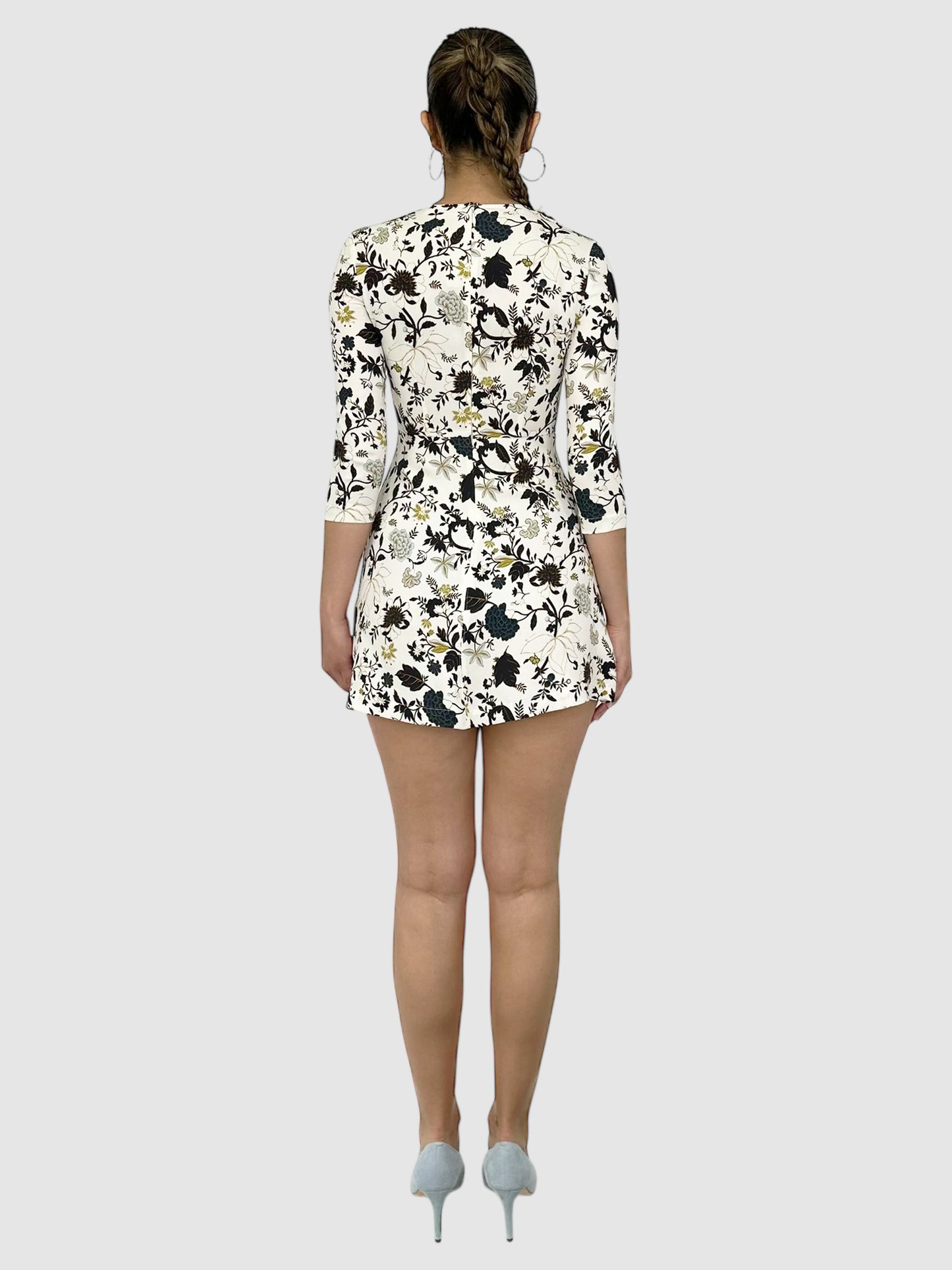 Floral Terry Dress