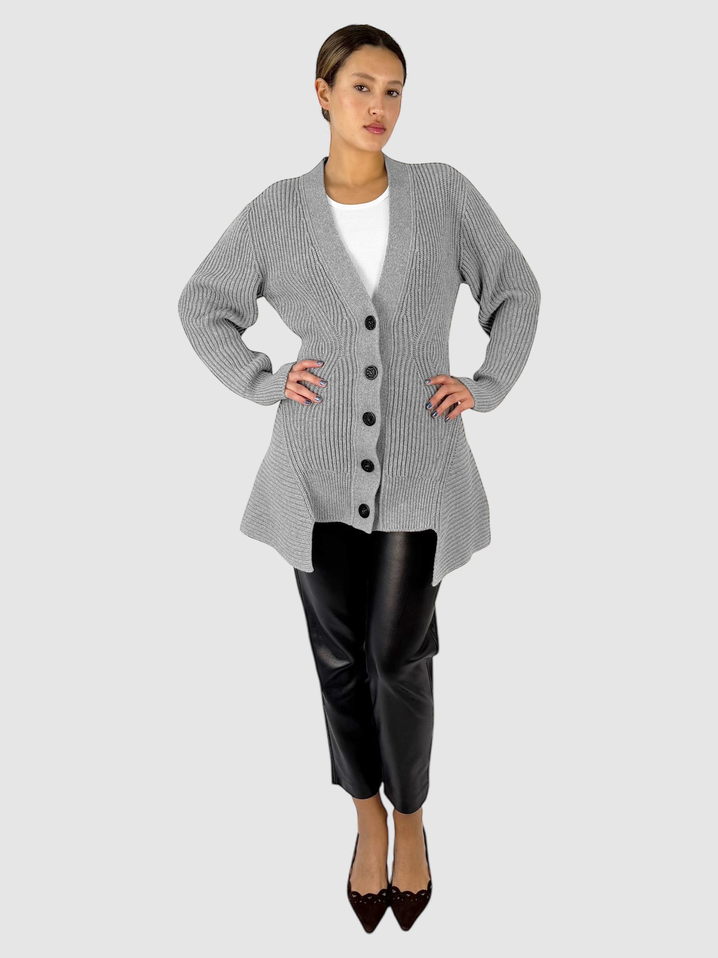 Knit Wool Cardigan