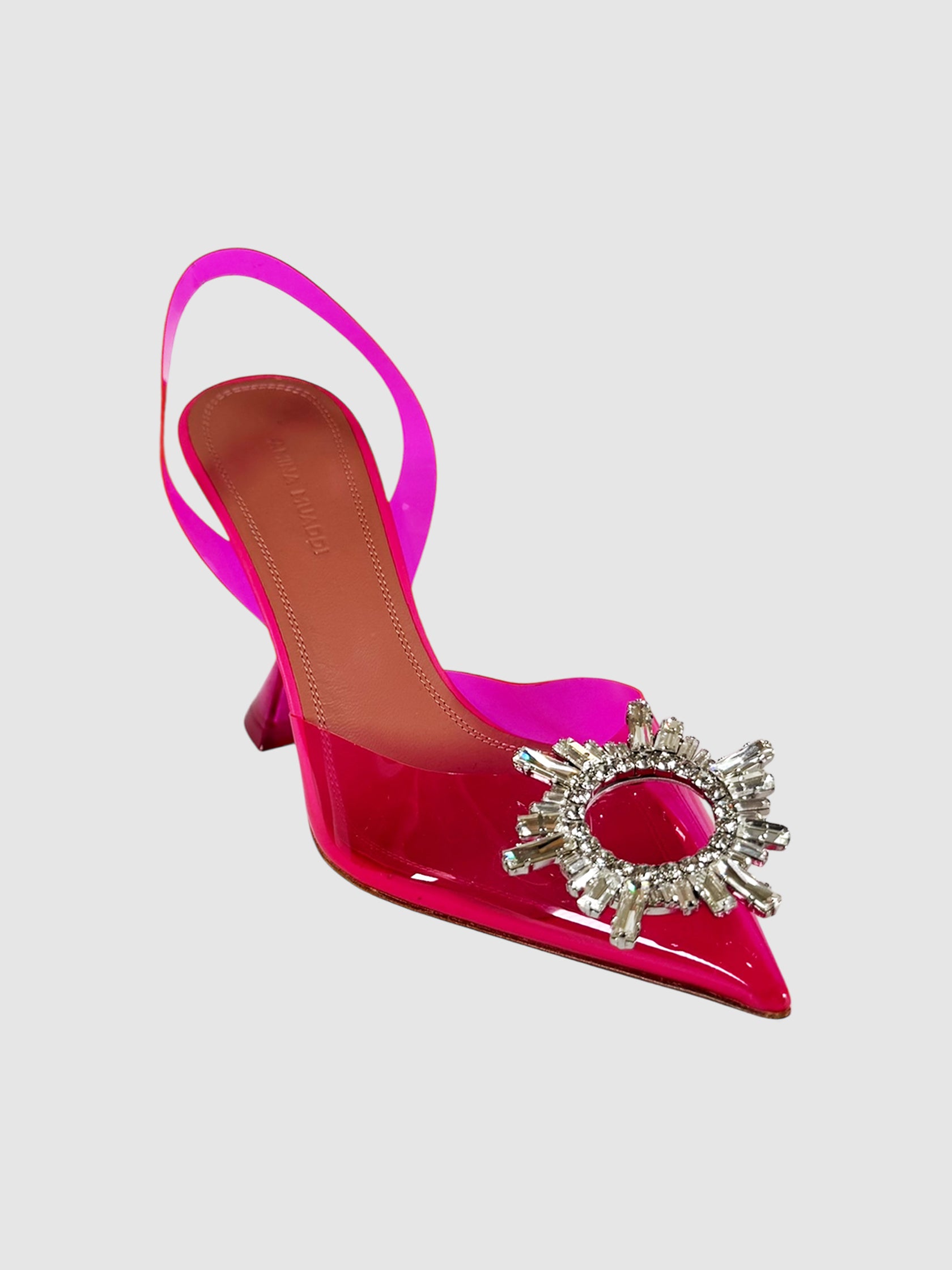 AMINA MUADDI Begum Slingback Pumps Size 37 – Second Nature Boutique