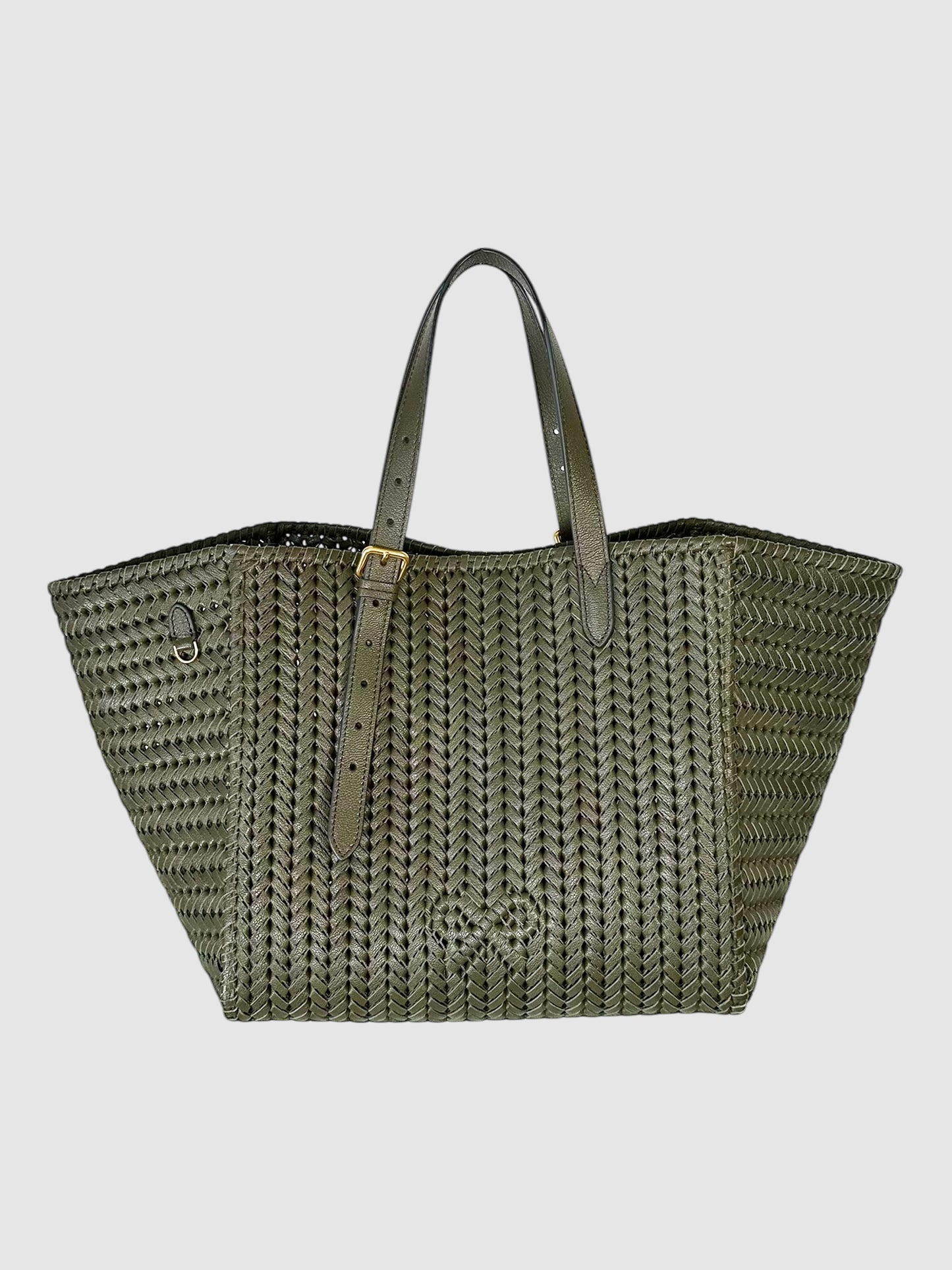 Woven Leather Neeson Tote