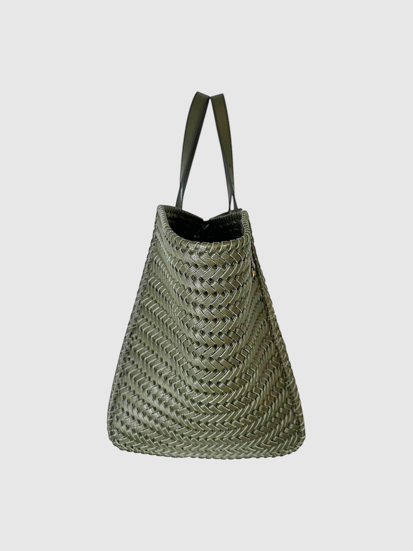 Woven Leather Neeson Tote