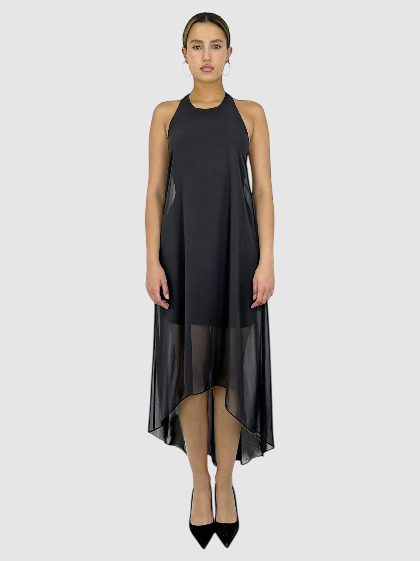 High-Low Midi Dress
