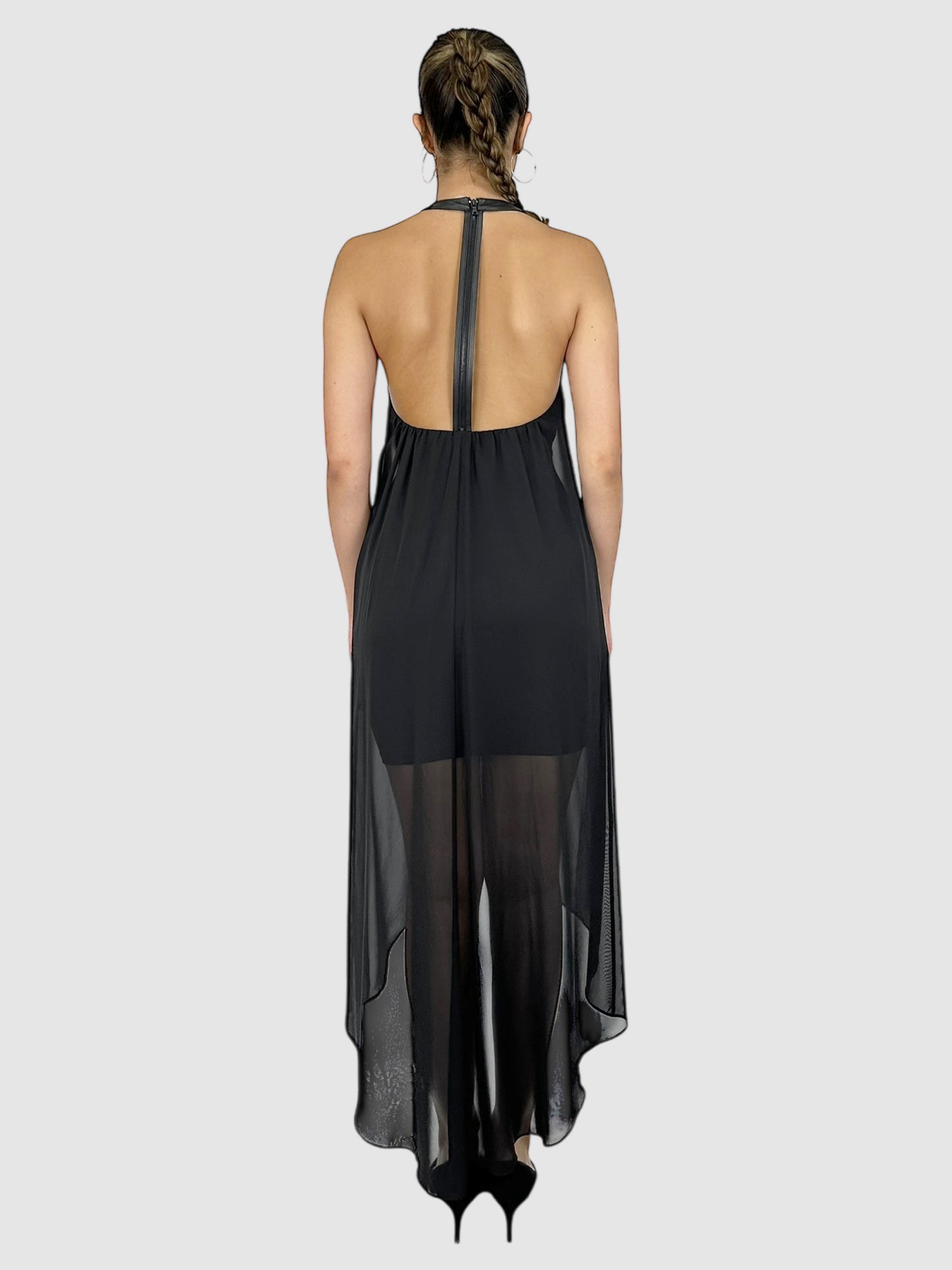 High-Low Midi Dress