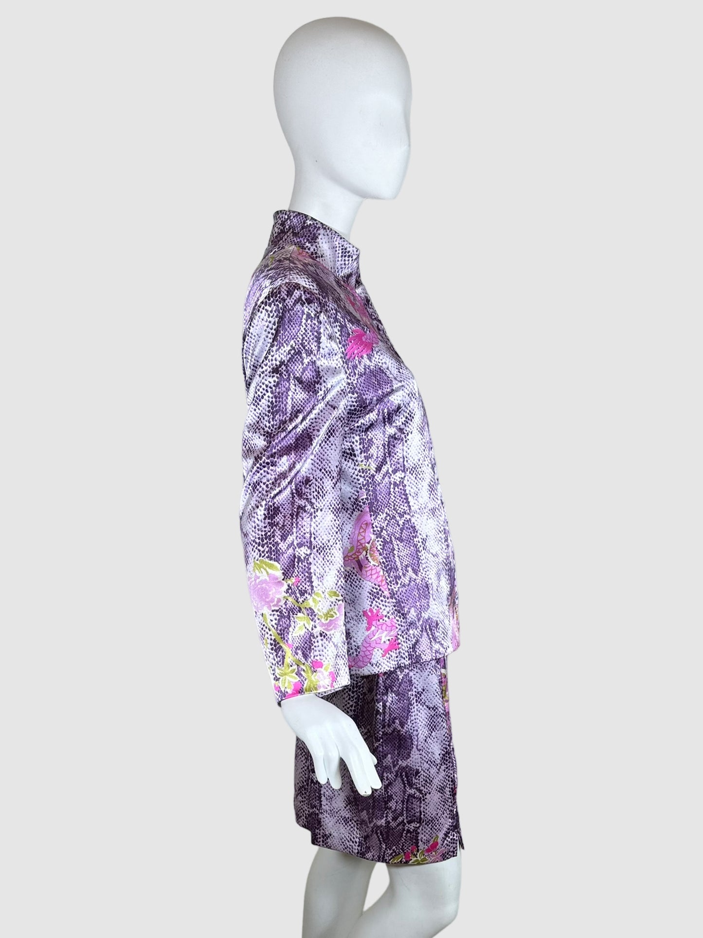 2-Piece Snake Print Set - Size 44