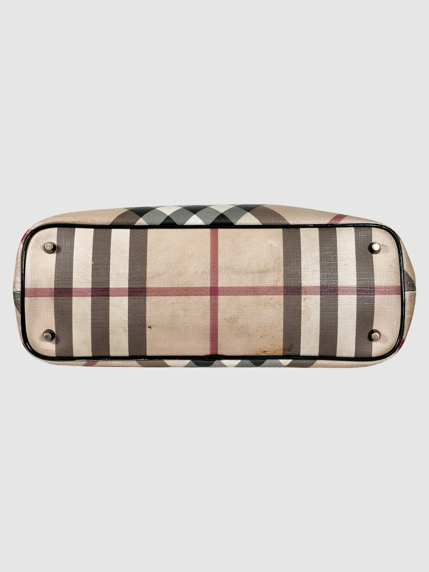 Nova Check Tote Bag