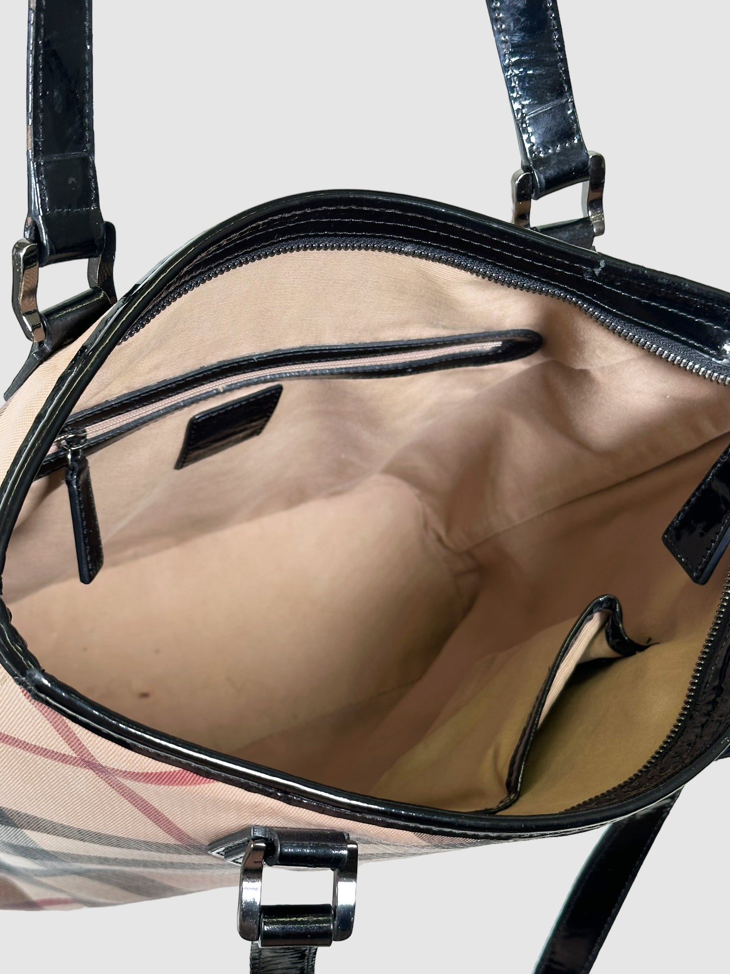 Nova Check Tote Bag