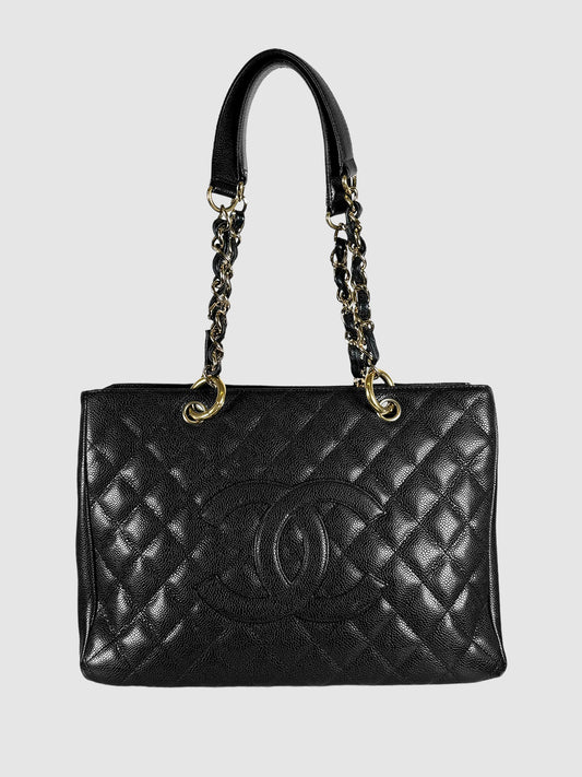 Caviar Quilted Grand Timeless Tote