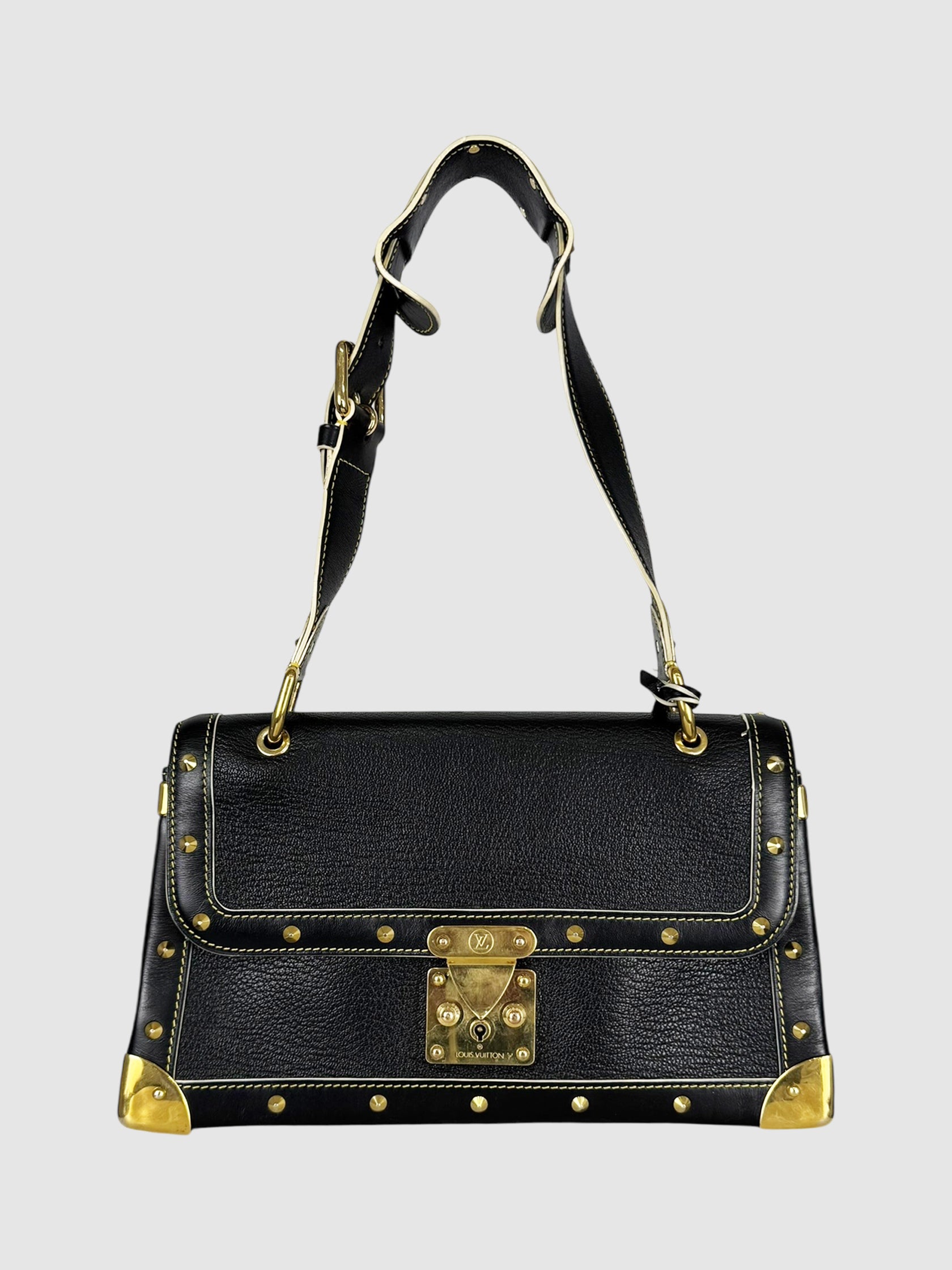 Louis Vuitton 2003 Black Suhali Le Talentueux Shoulder Bag Luxury Designer Resale Consignment Toronto Secondhand Pre-Loved