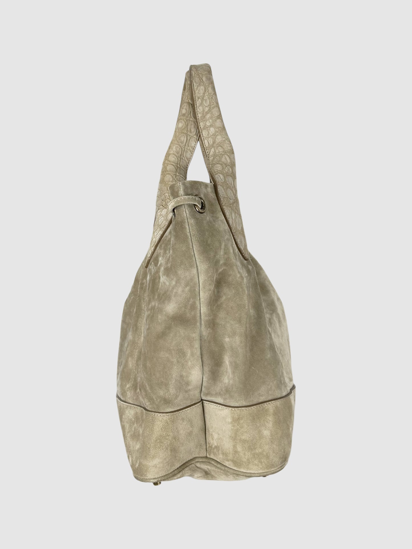 Suede Hobo Bag