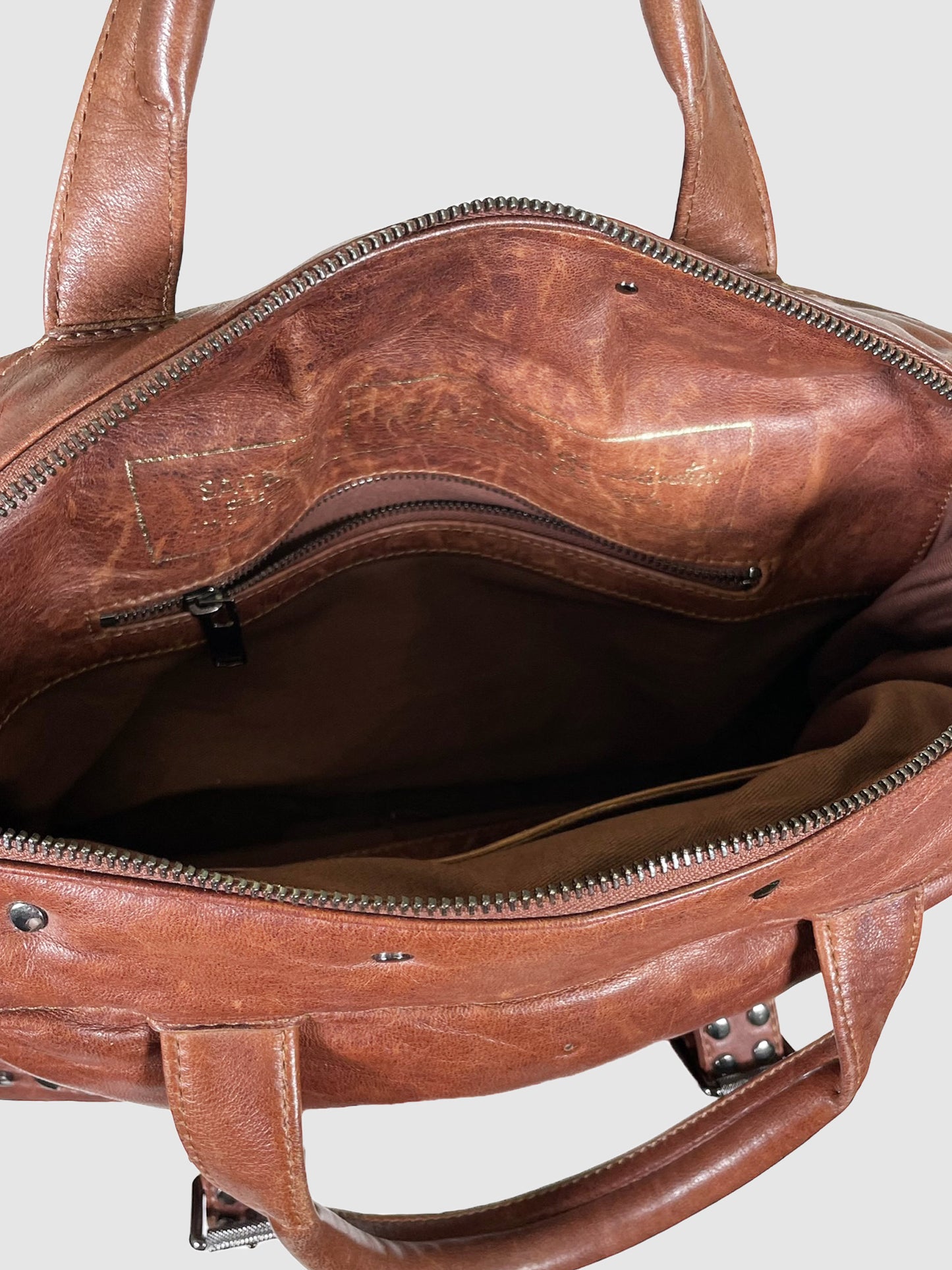 Studded Leather Bag