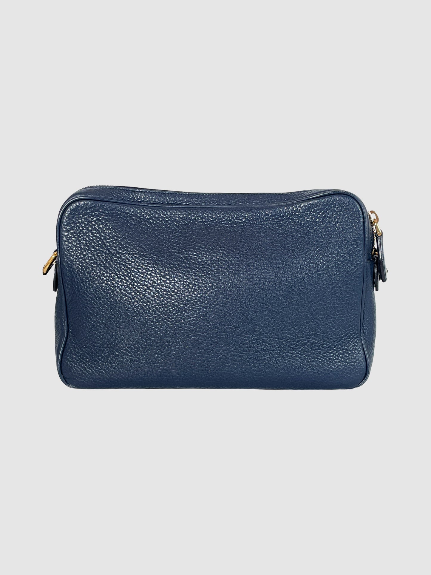 Vitello Daino Double Zip Camera Bag