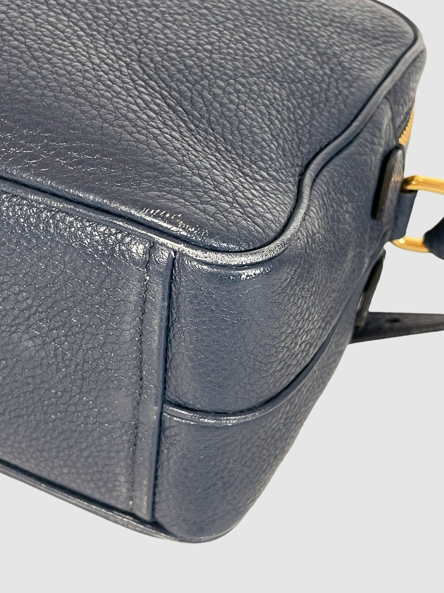 Vitello Daino Double Zip Camera Bag