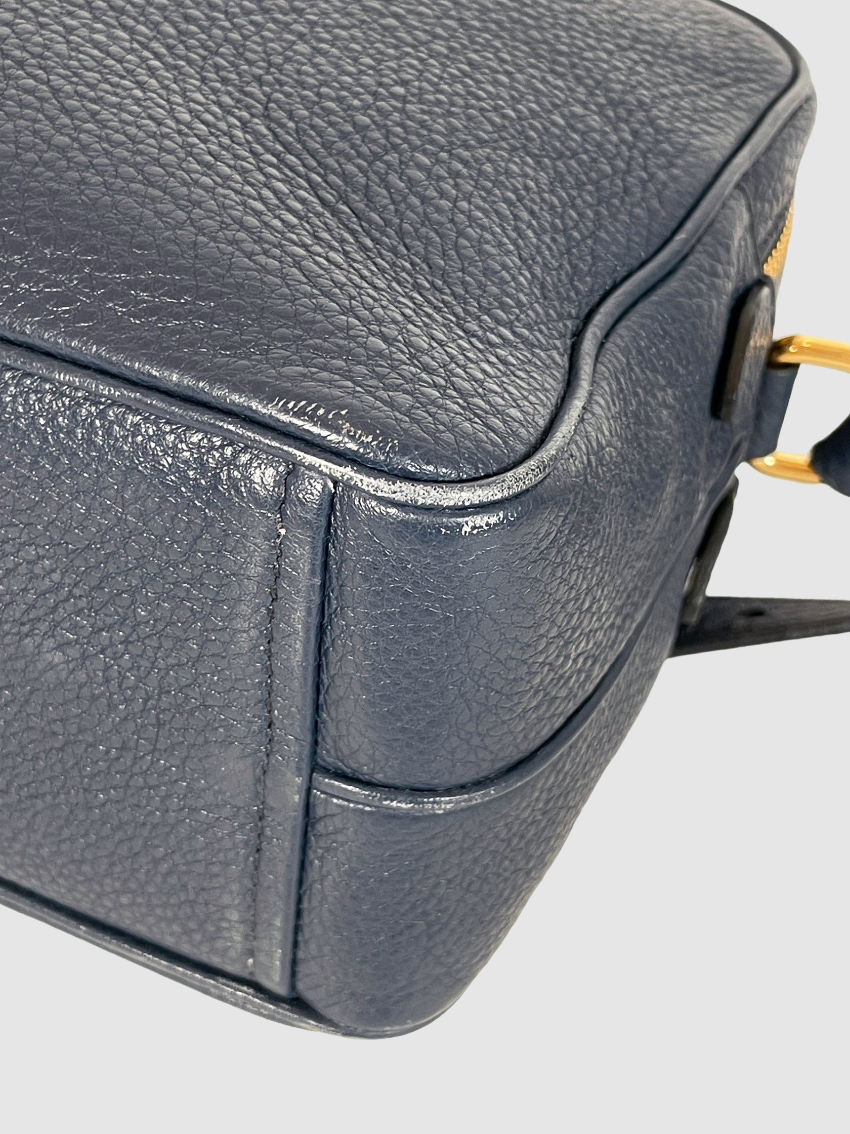 Vitello Daino Double Zip Camera Bag