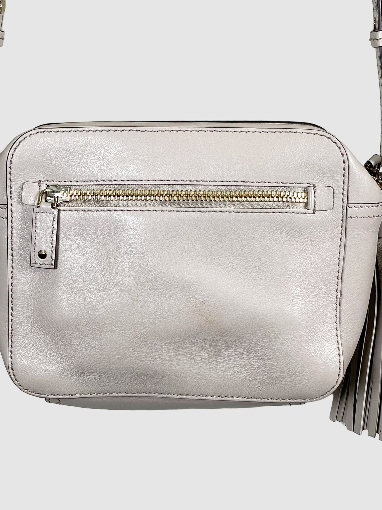 Anya Hindmarch Space Invaders Tassel Crossbody Bag