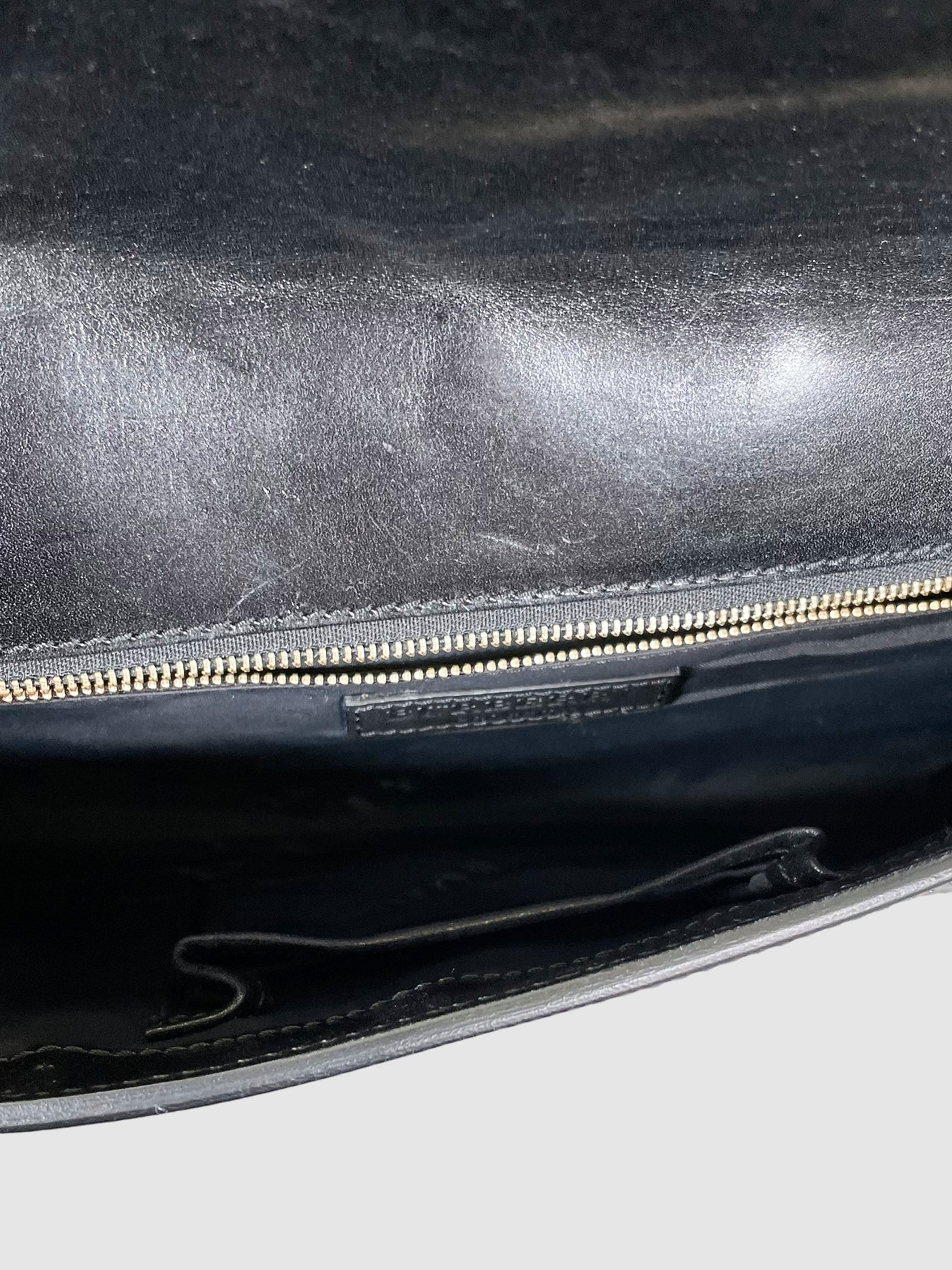 Woven Leather Clutch