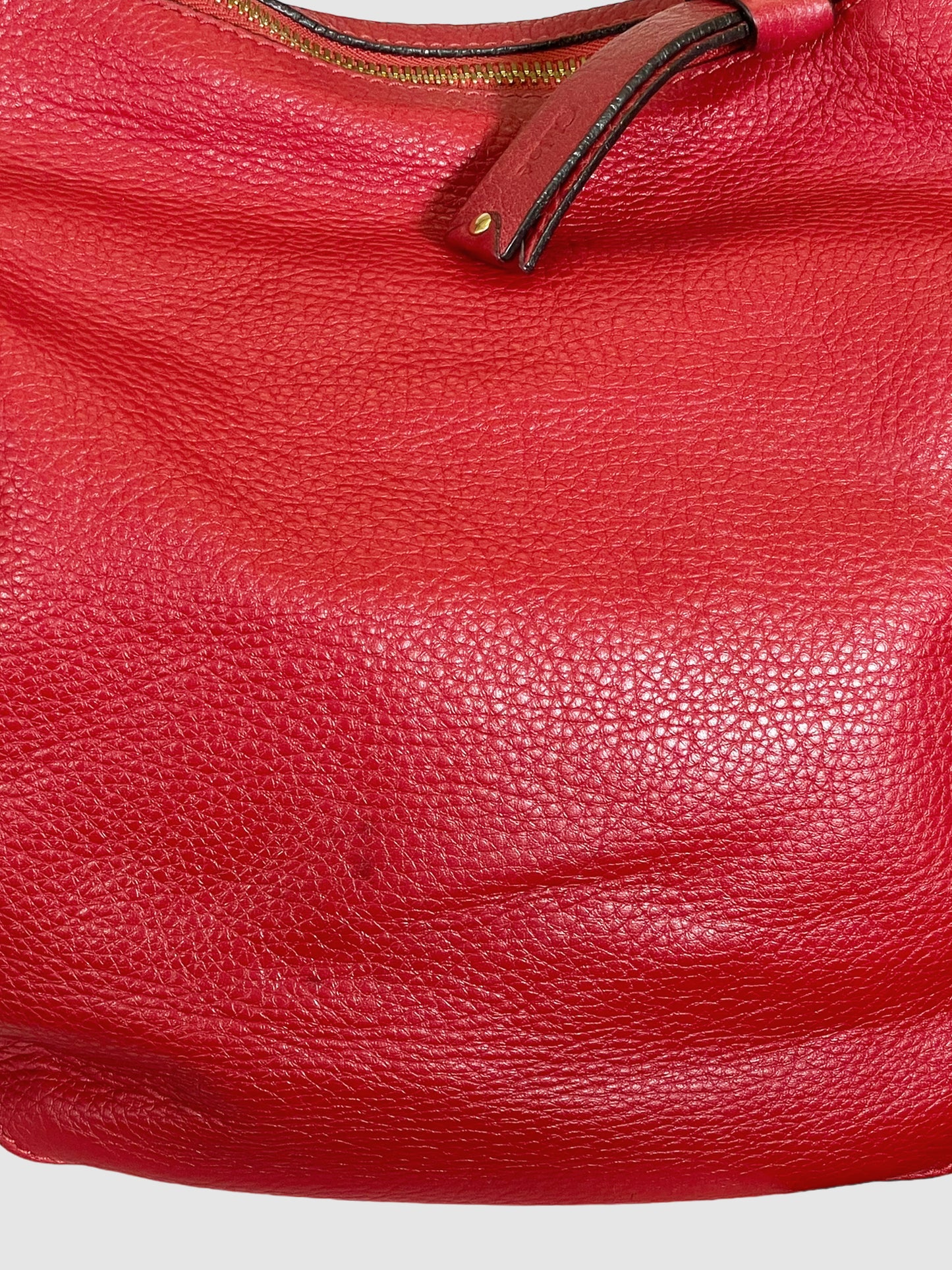 Leather Marcie Hobo Bag