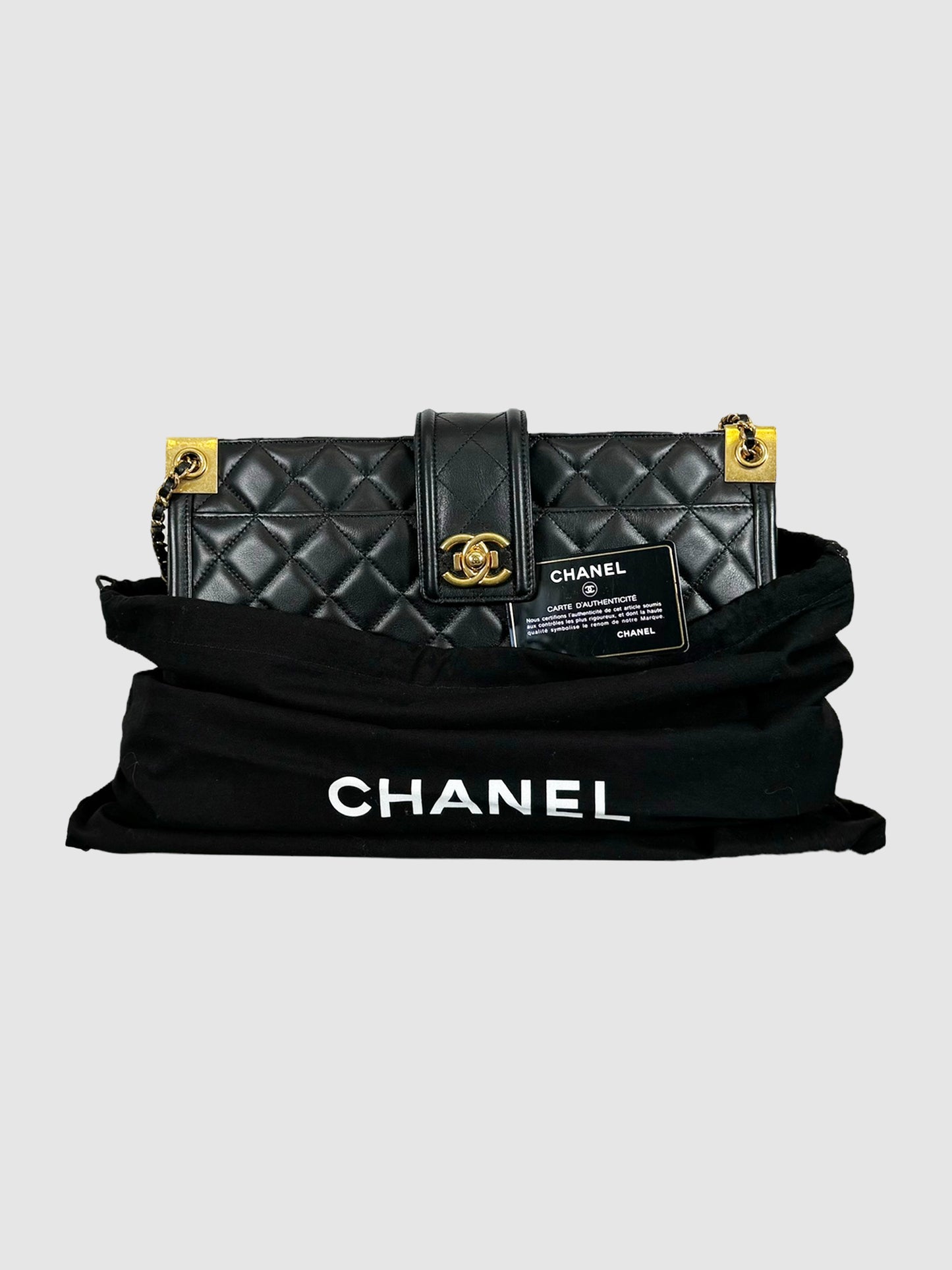 Elegant CC Quilted Tote