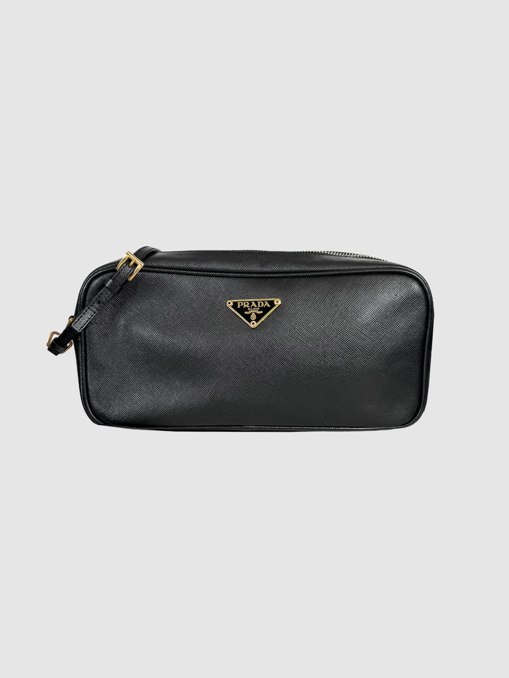 Small Saffiano Rectangular Shoulder Bag