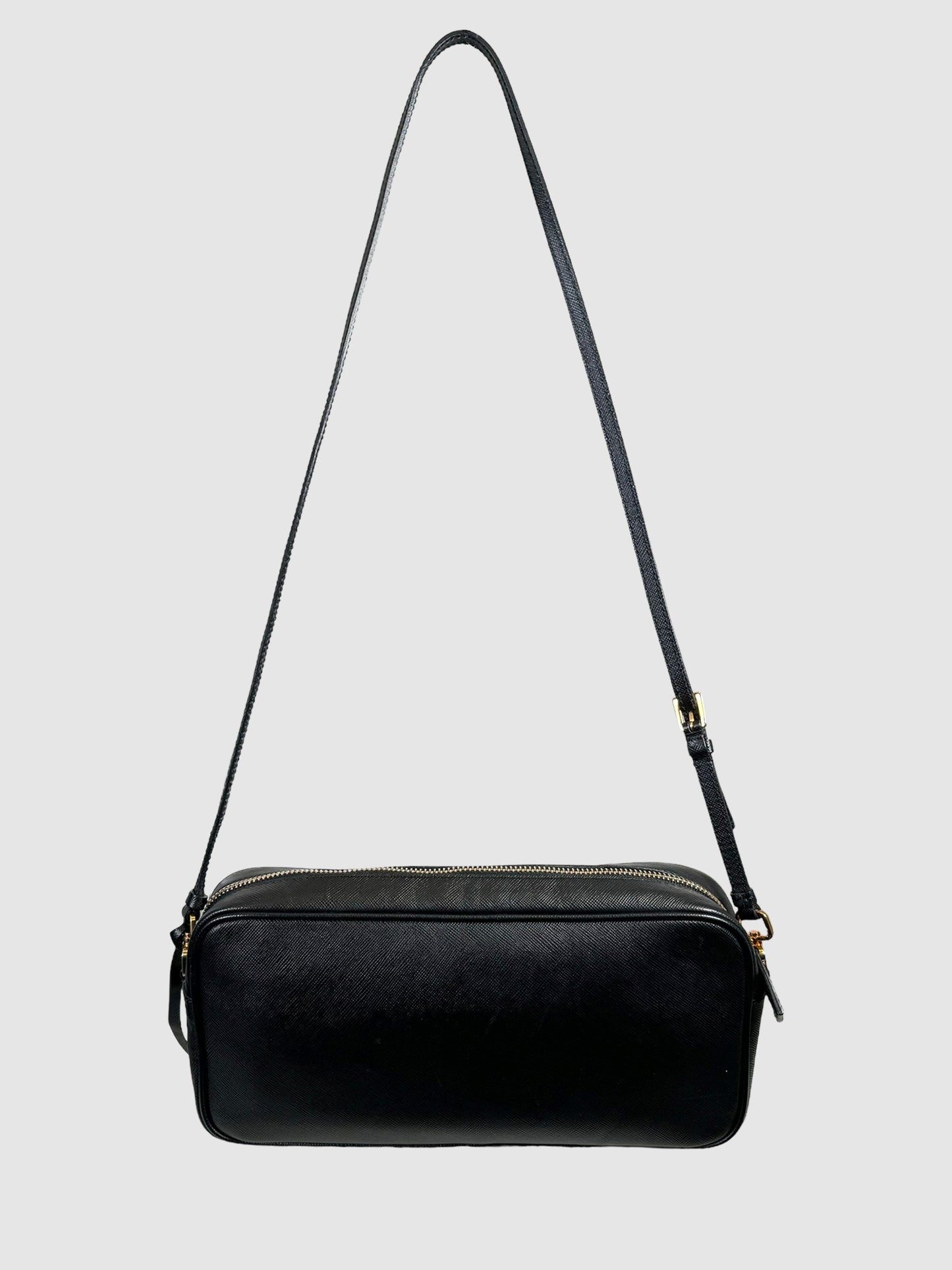 Small Saffiano Rectangular Shoulder Bag