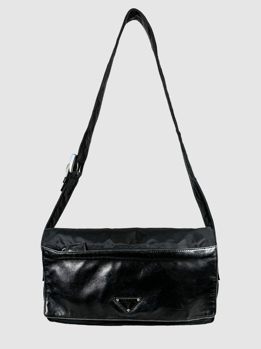 Prada Leather Flap Bag