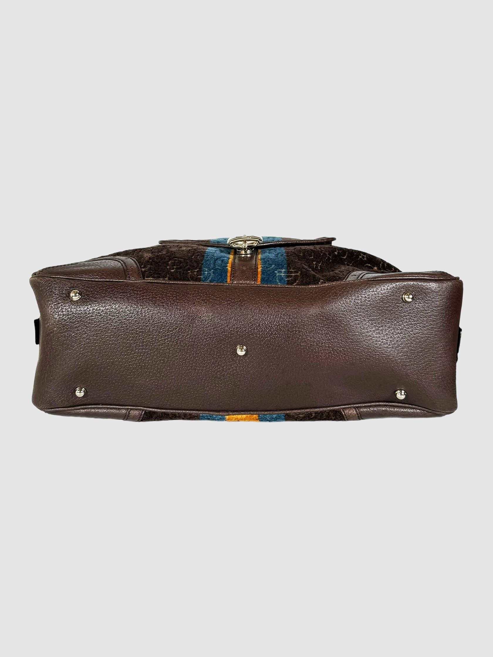 Velour Glam Tote Bag