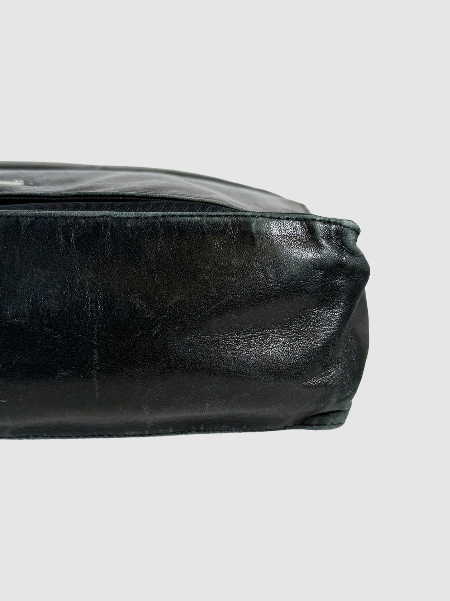 Leather Flap Bag