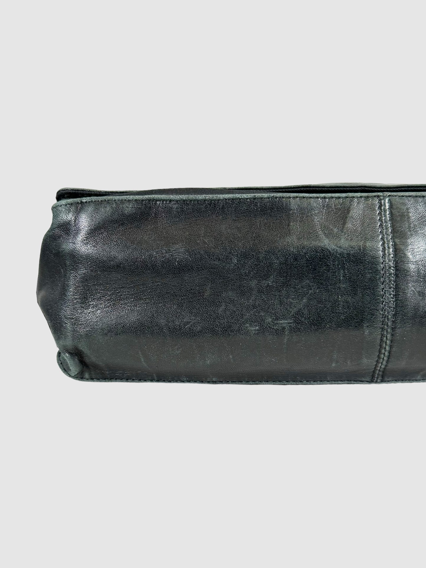Leather Flap Bag