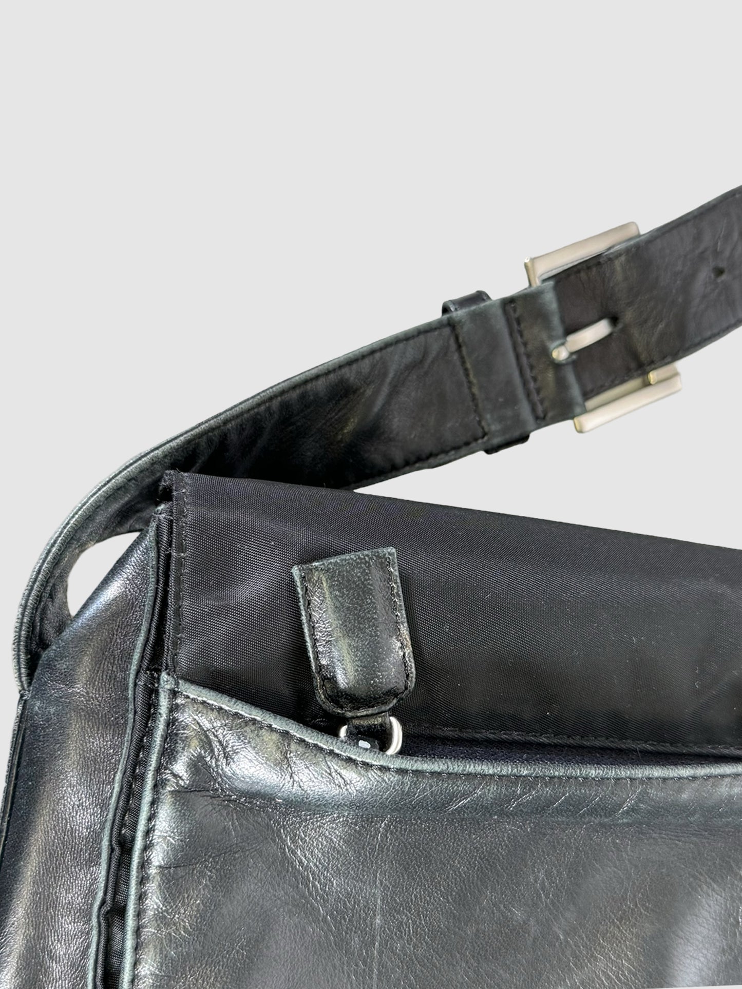 Leather Flap Bag