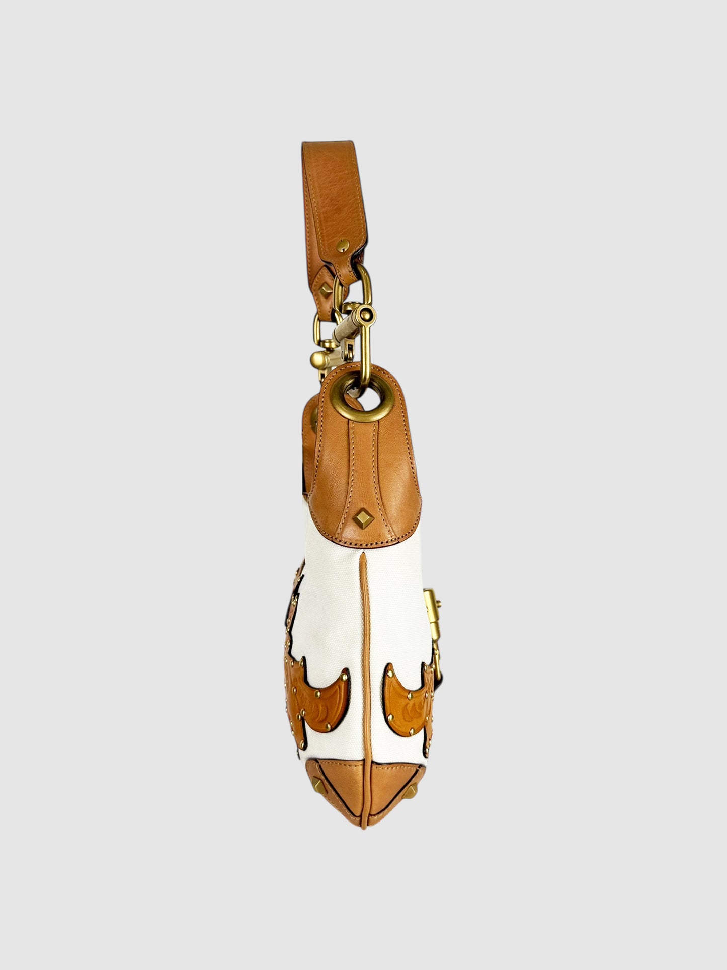 Canvas Jackie Shoulder Bag