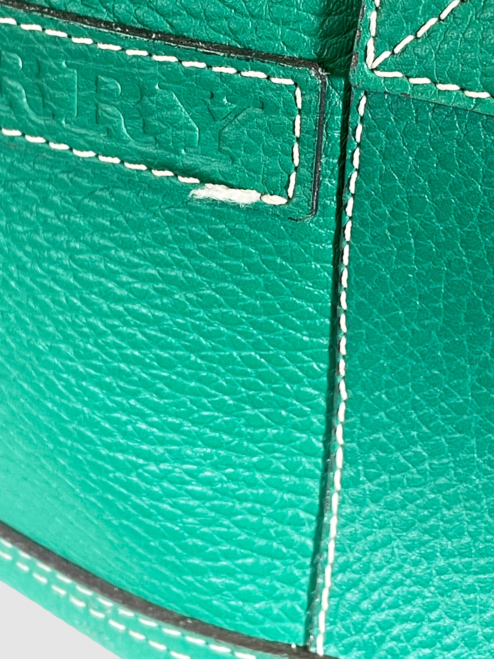 Vintage Pebbled Leather Handbag