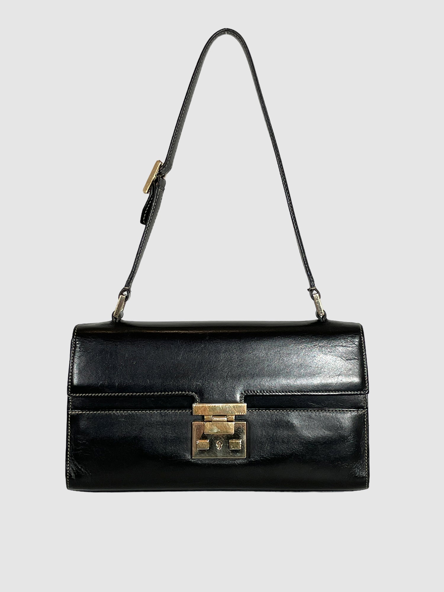 Gucci Black Vintage Shoulder Bag