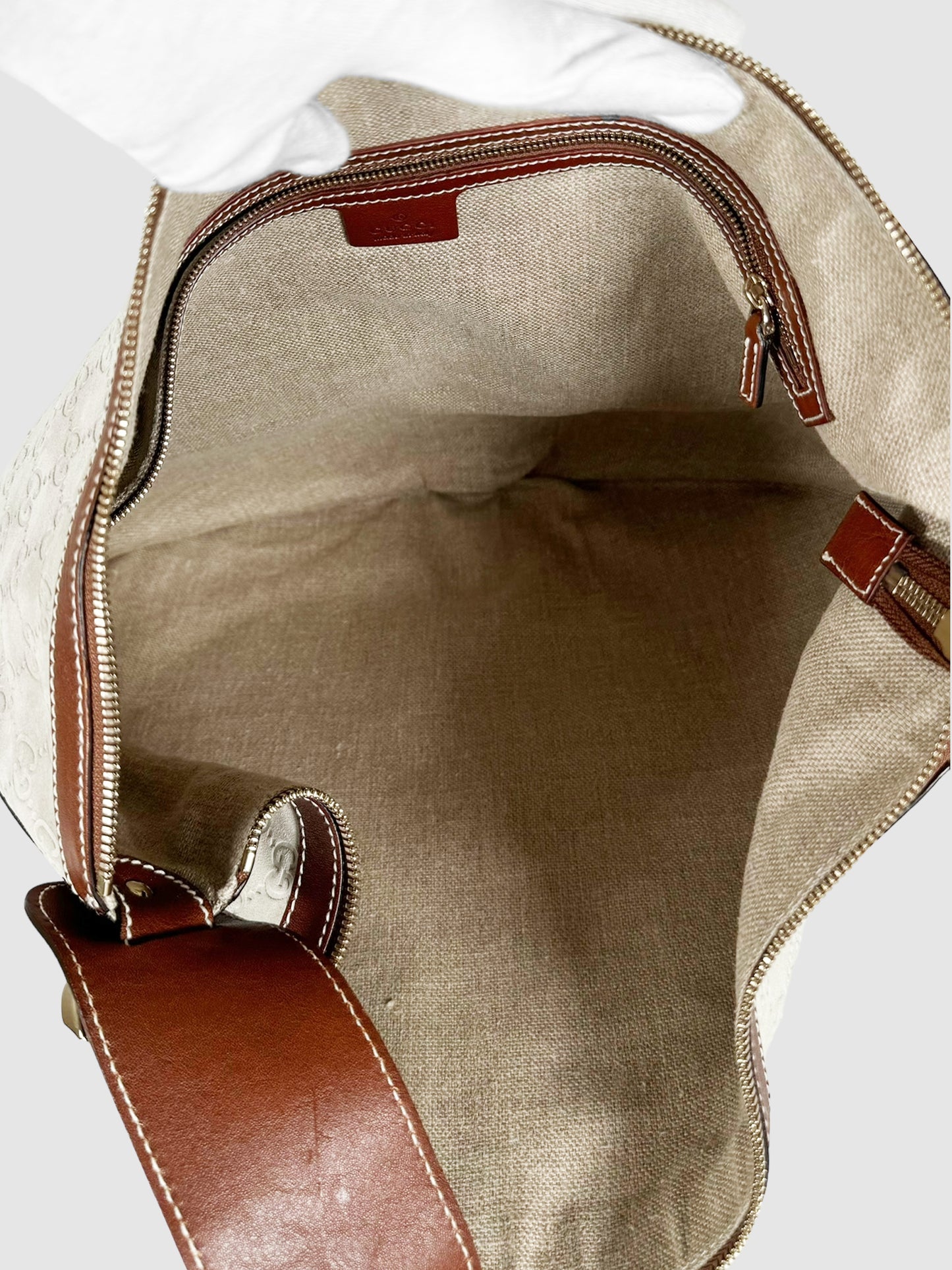 XL Studded Suede Pelham Shoulder Bag