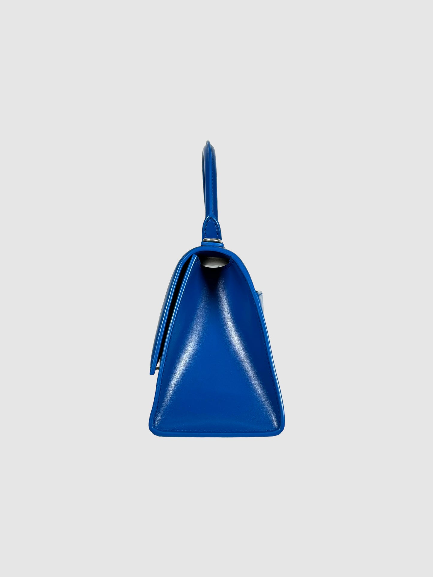 Small Leather Hourglass Bag