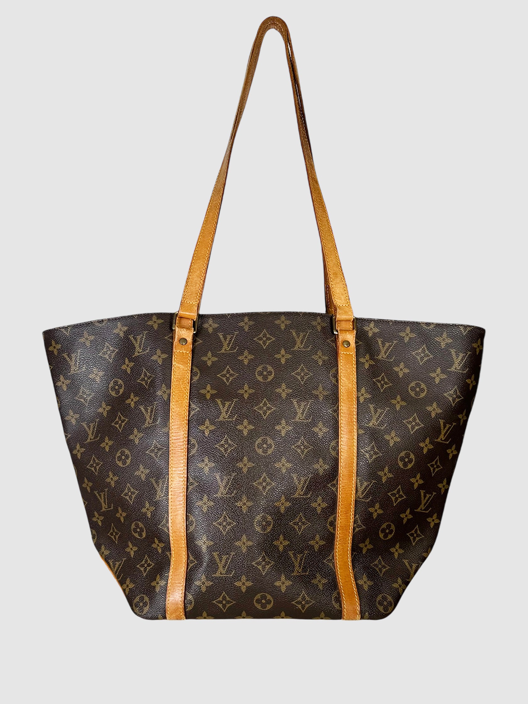 Louis Vuitton Monogram Sac Shopping Tote 48 – Second Nature Boutique