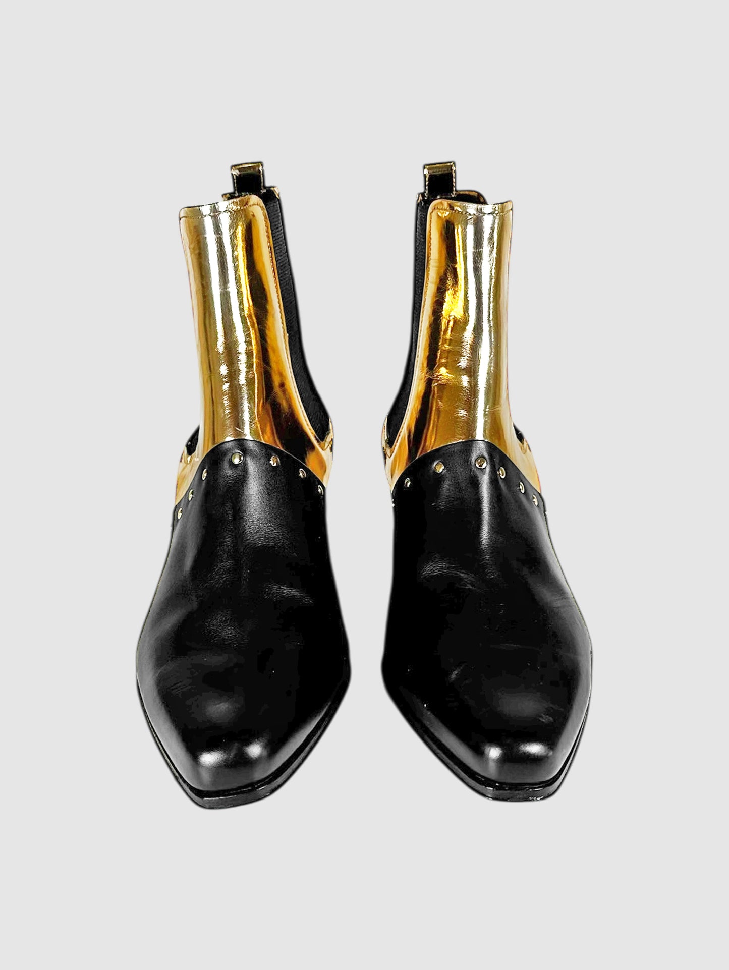 Studded Artemesia Ankle Boots - Size 38
