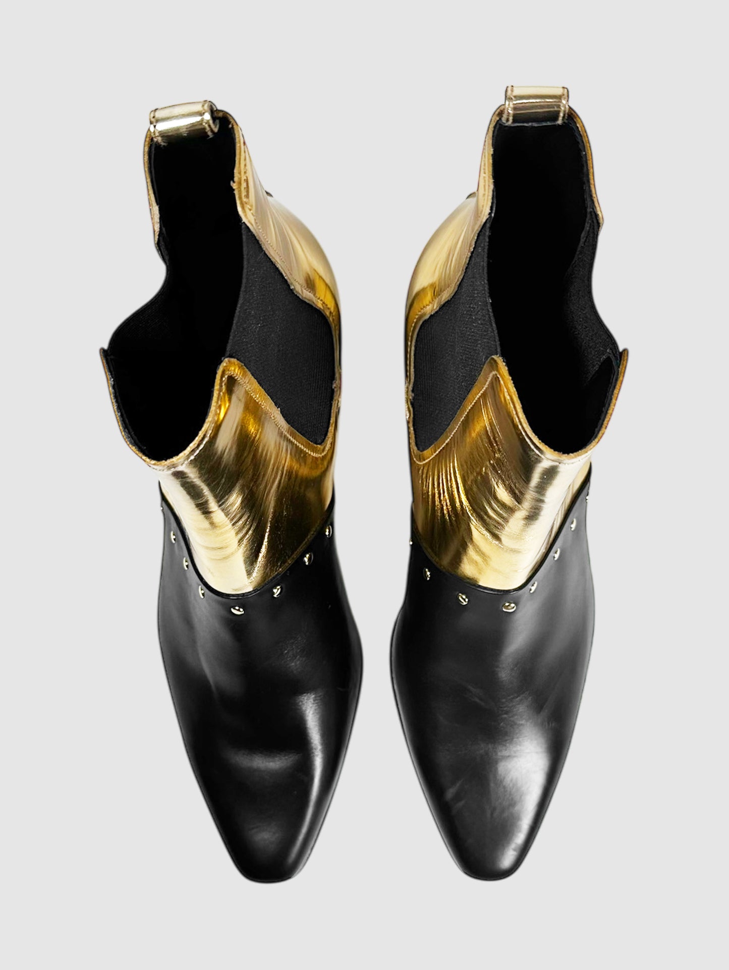 Studded Artemesia Ankle Boots - Size 38