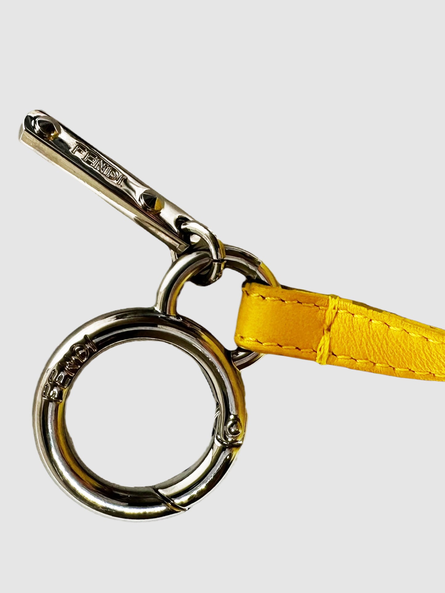 Logo Pompom Bag Charm