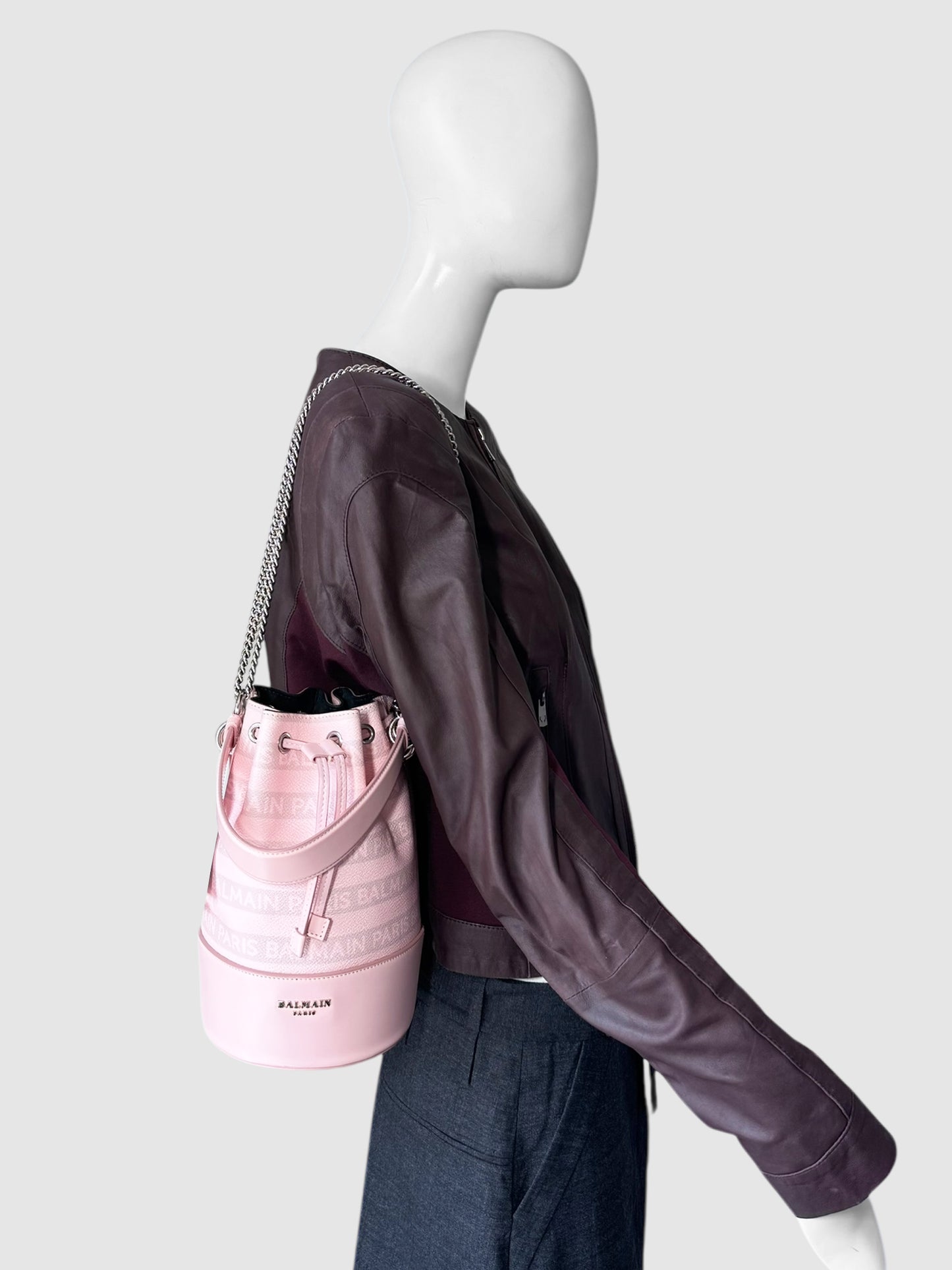 Logo Bucket Bag