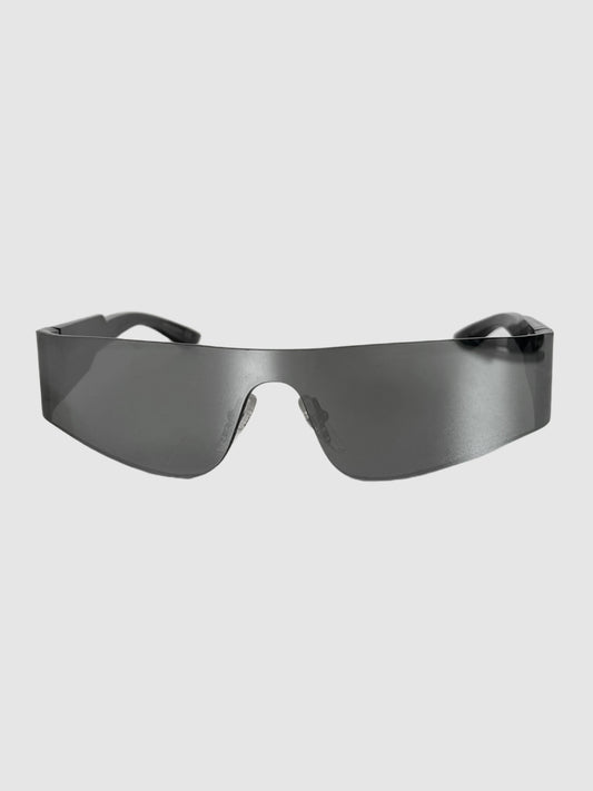 Mono Rectangle Rimless Sunglasses