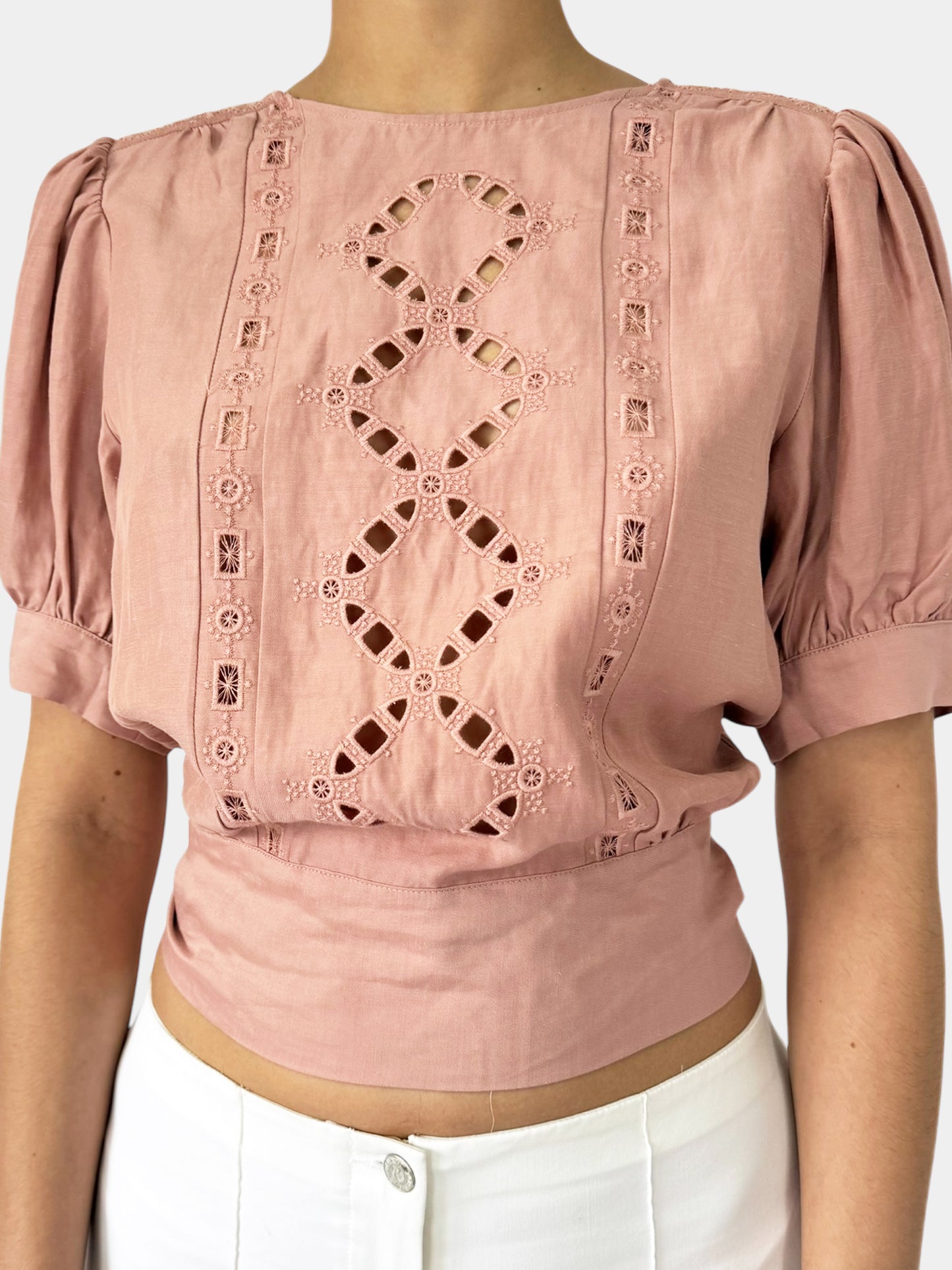 Bacary Eyelet Top - Size 1