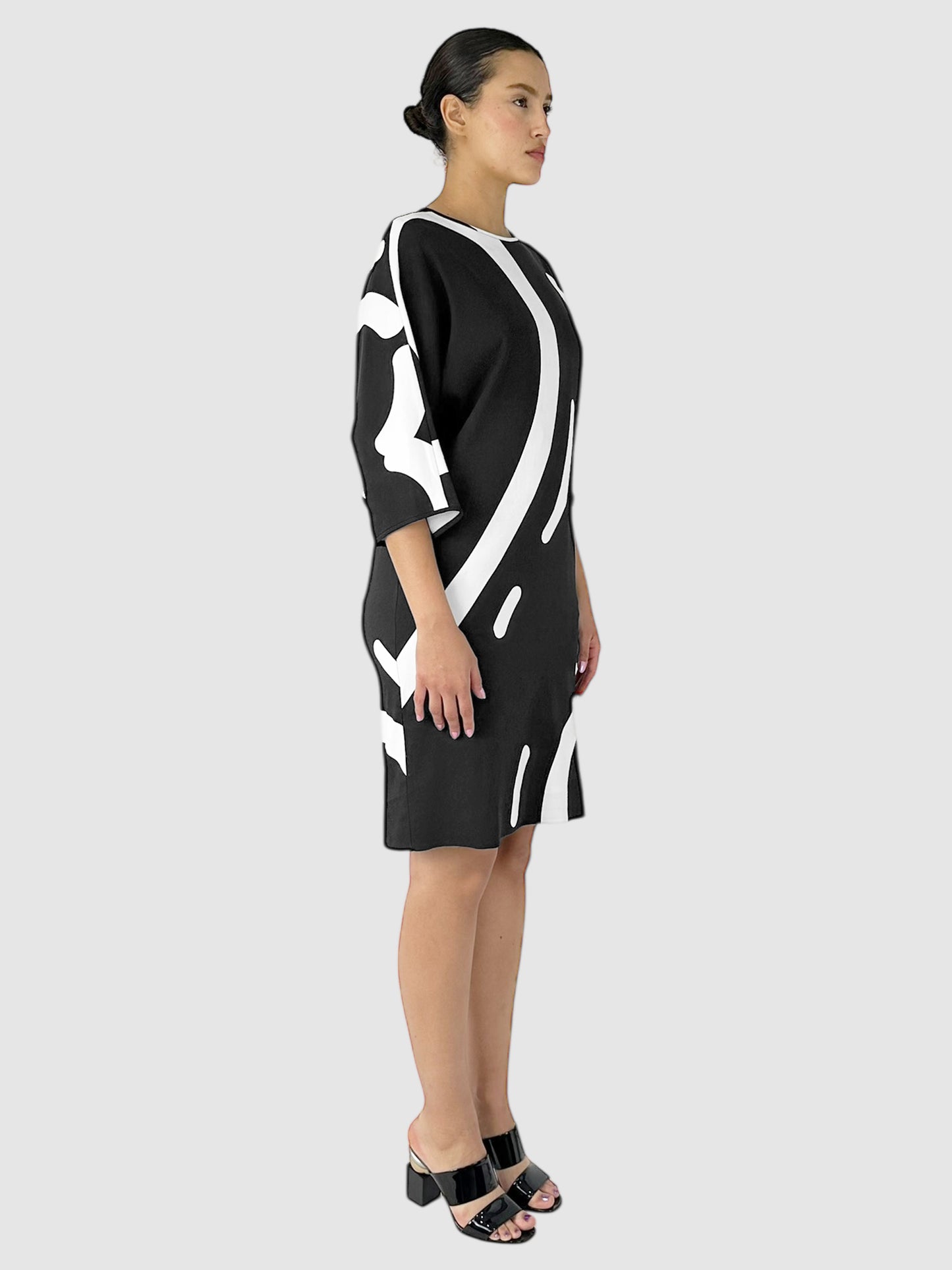 Printed Midi Dress