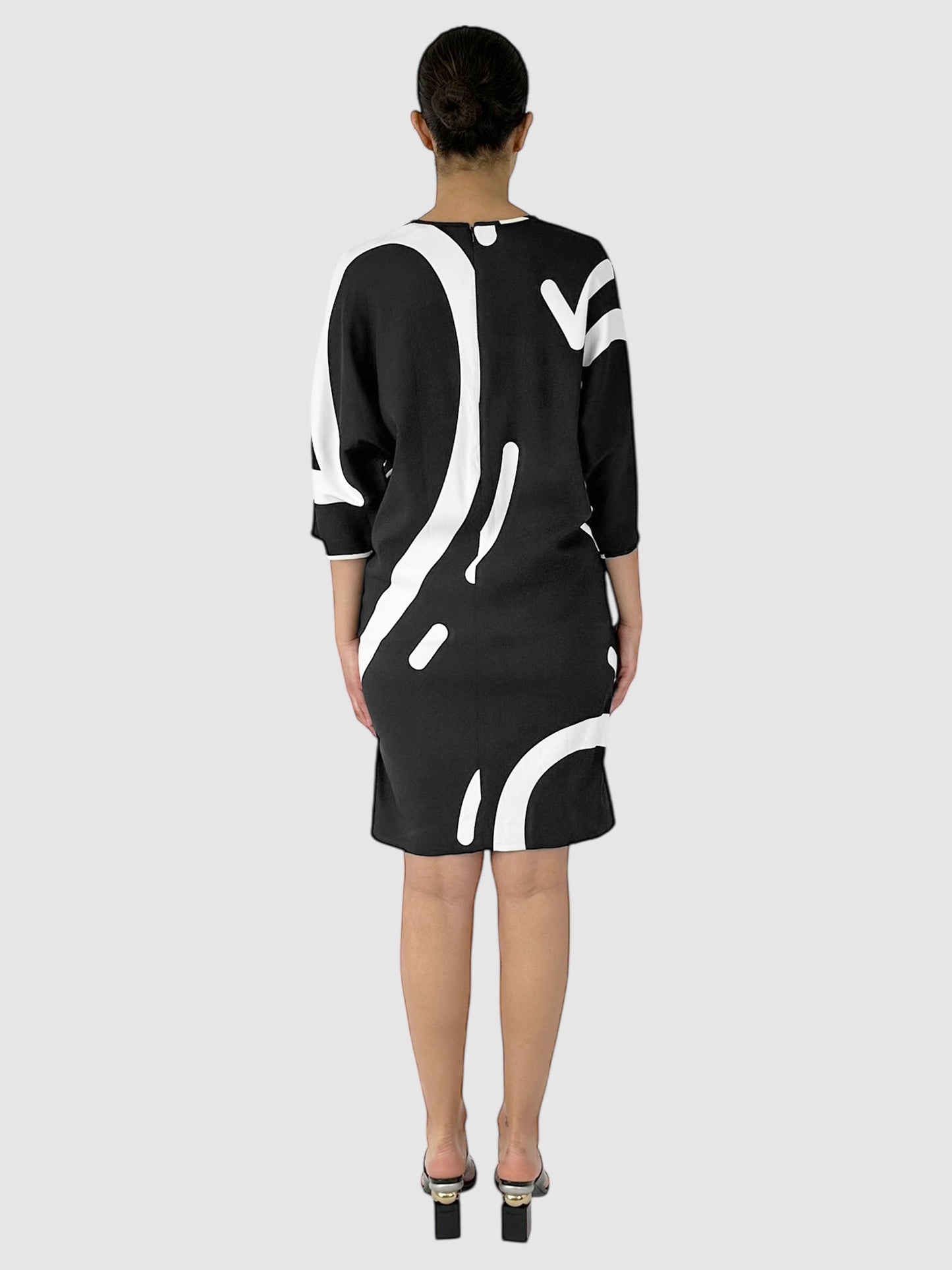 Printed Midi Dress