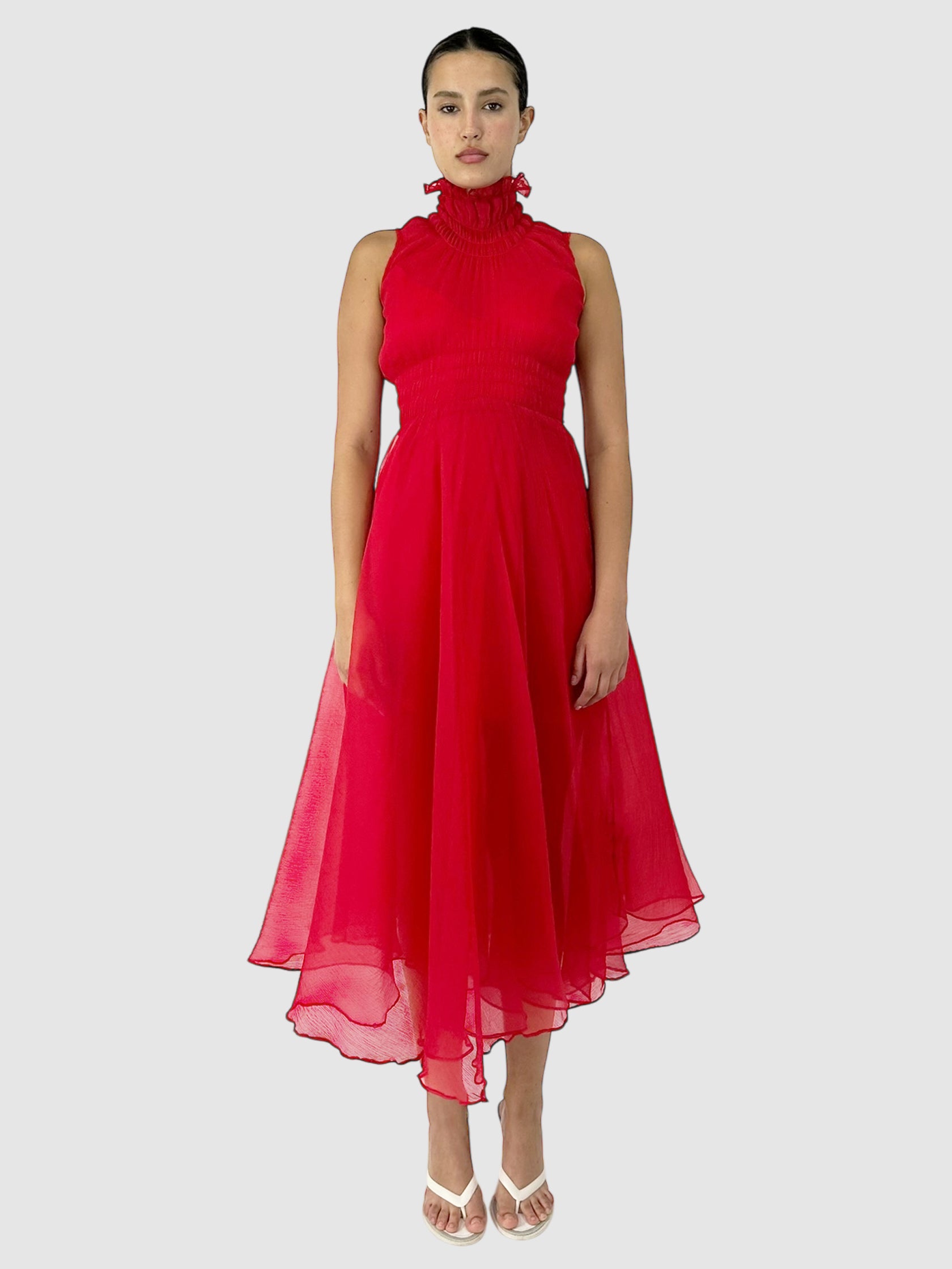 BEAUFILLE Silk Maxi Dress – Second Nature Boutique