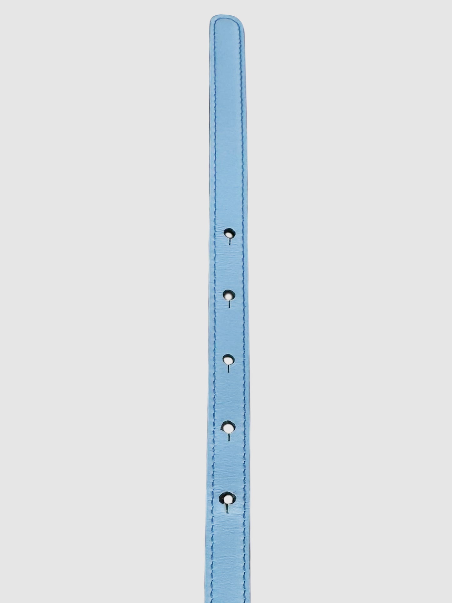 Moon GG Narrow Leather Belt