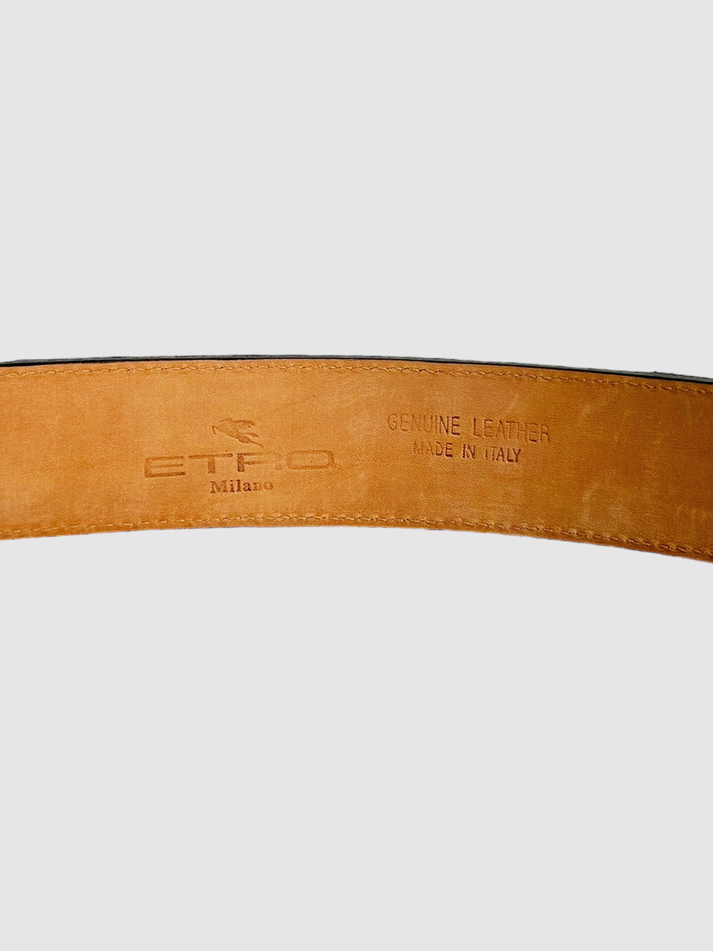 Patchwork Leather Belt