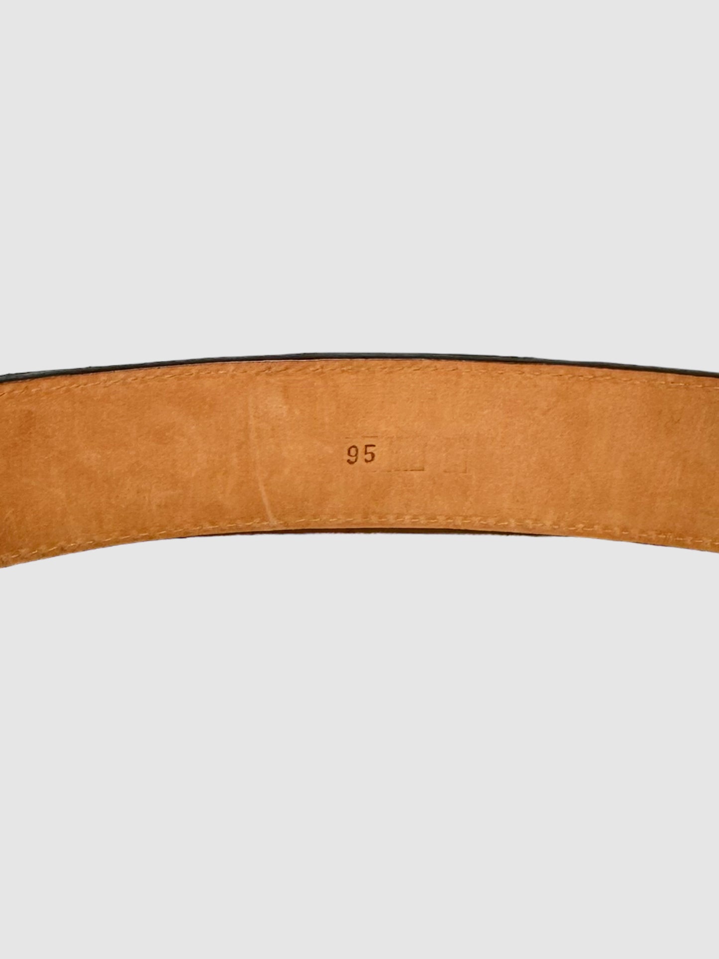 Patchwork Leather Belt