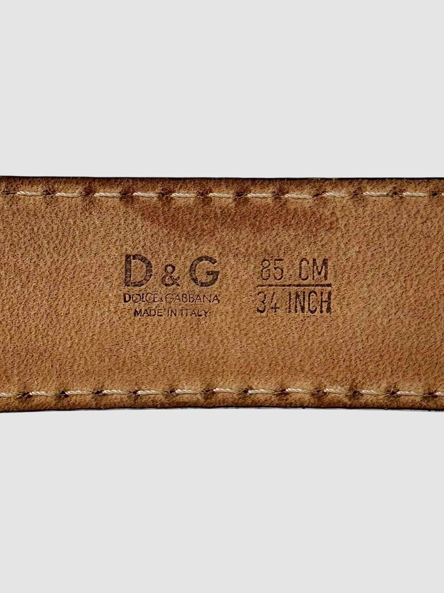 Pony Hair Belt